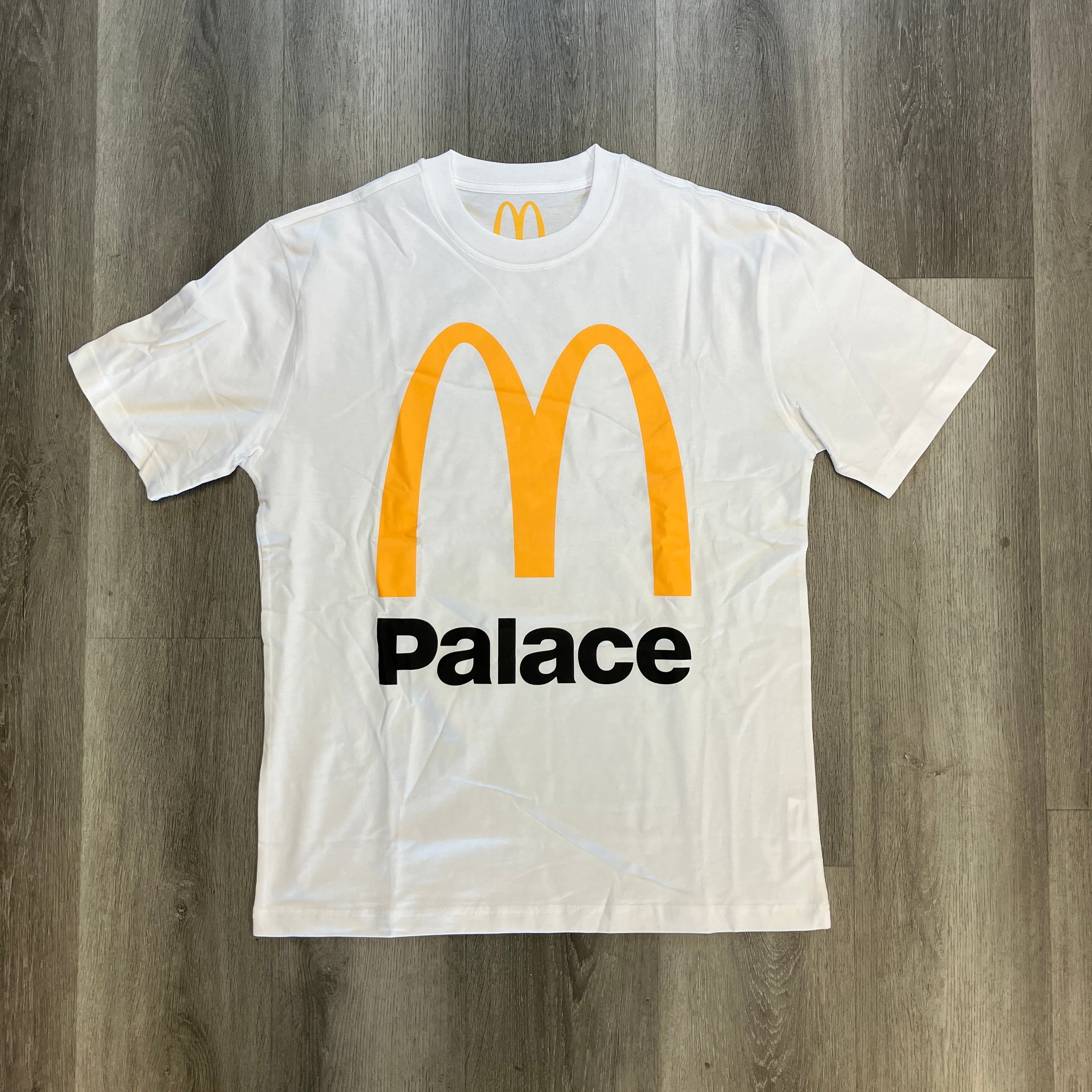 Palace x McDonald's Logo T-shirt White