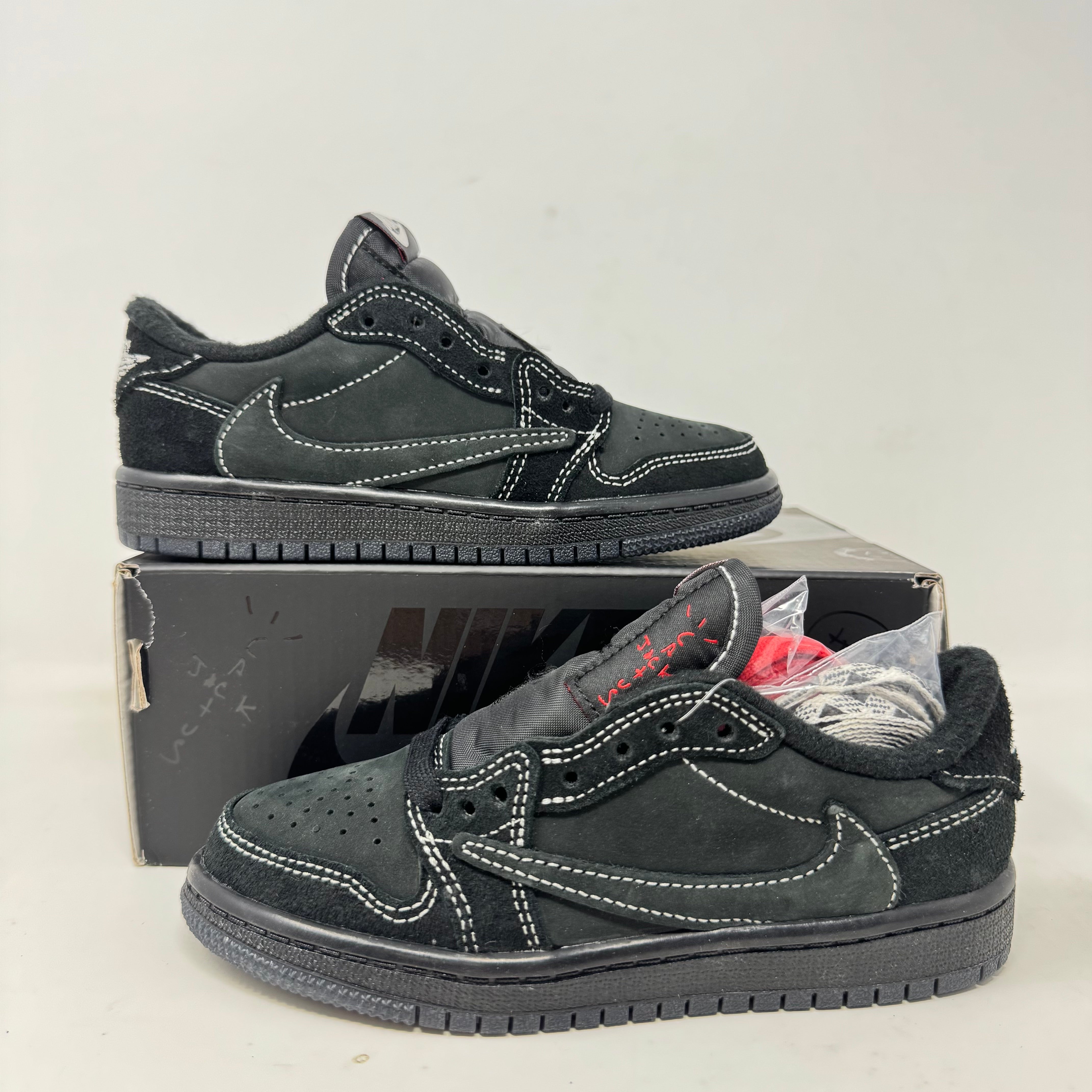 Jordan 1 Retro Low OG SP Travis Scott Black Phantom (PS/TD)