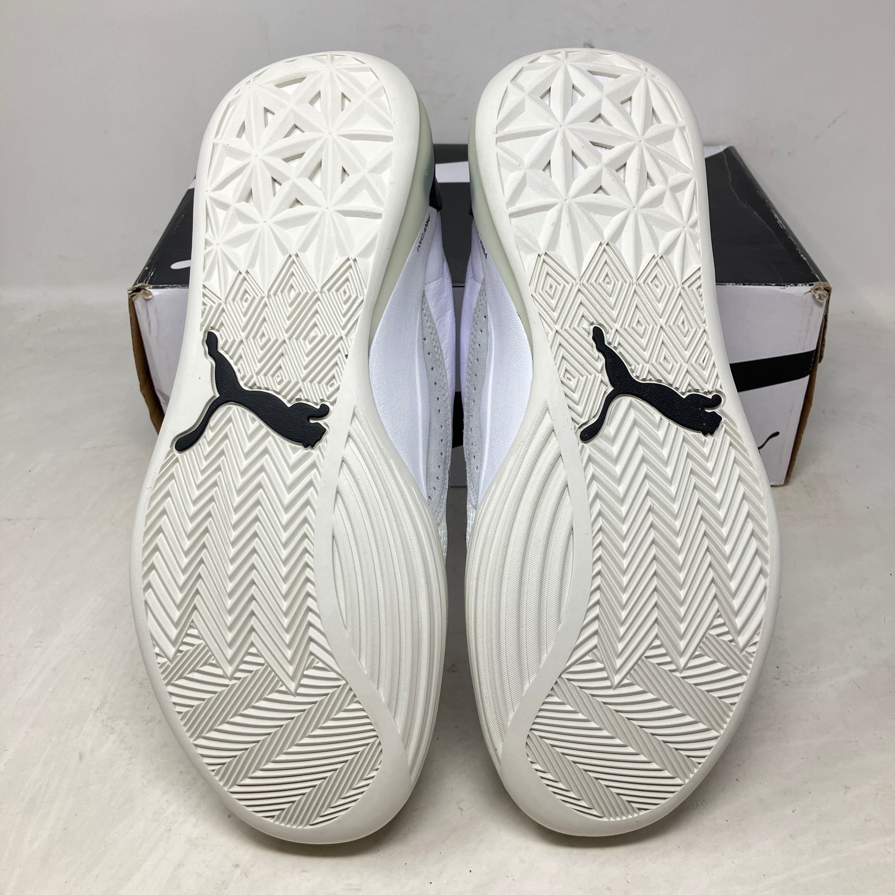 Puma Clyde Hardwood White Black