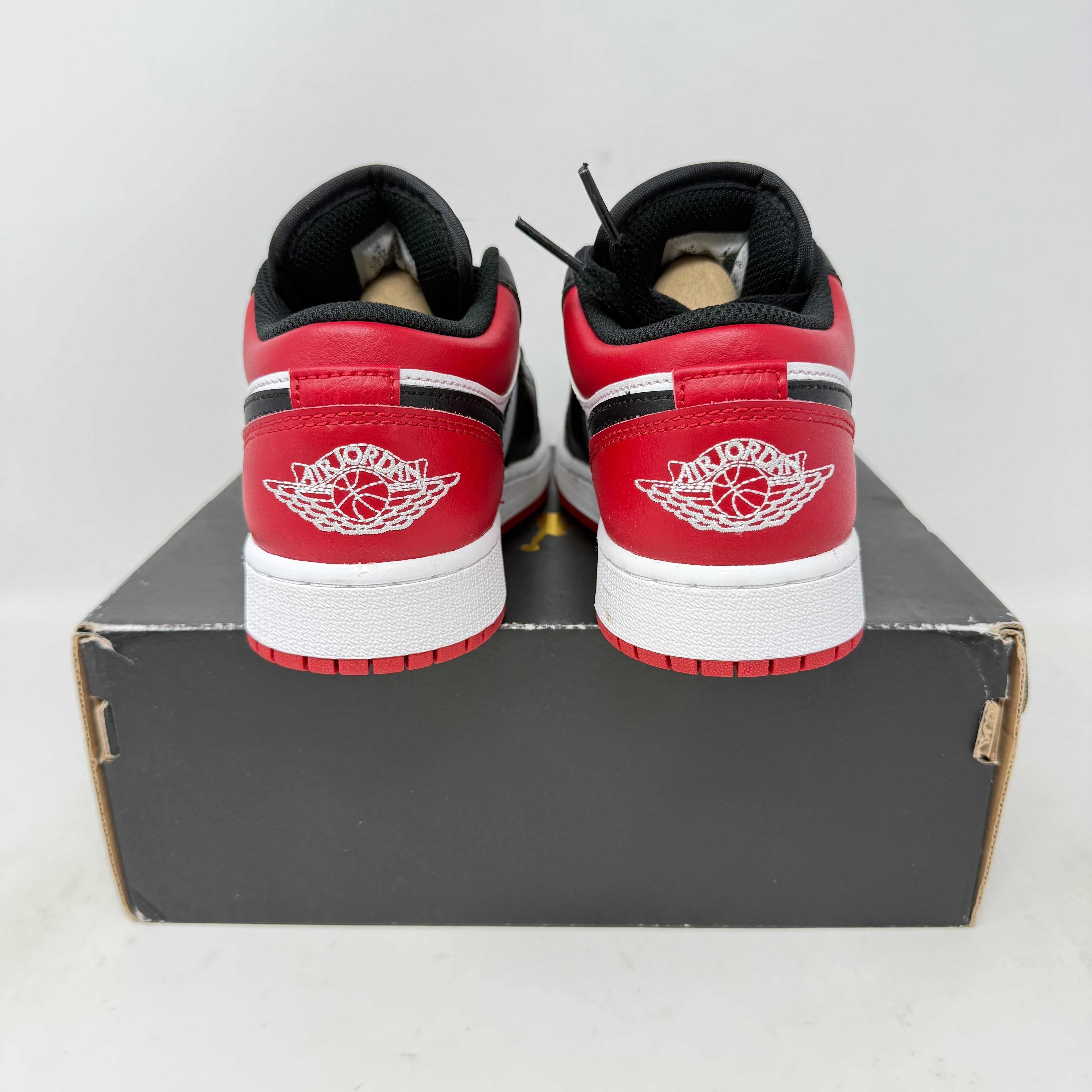 Jordan 1 Low Bred Toe (GS)