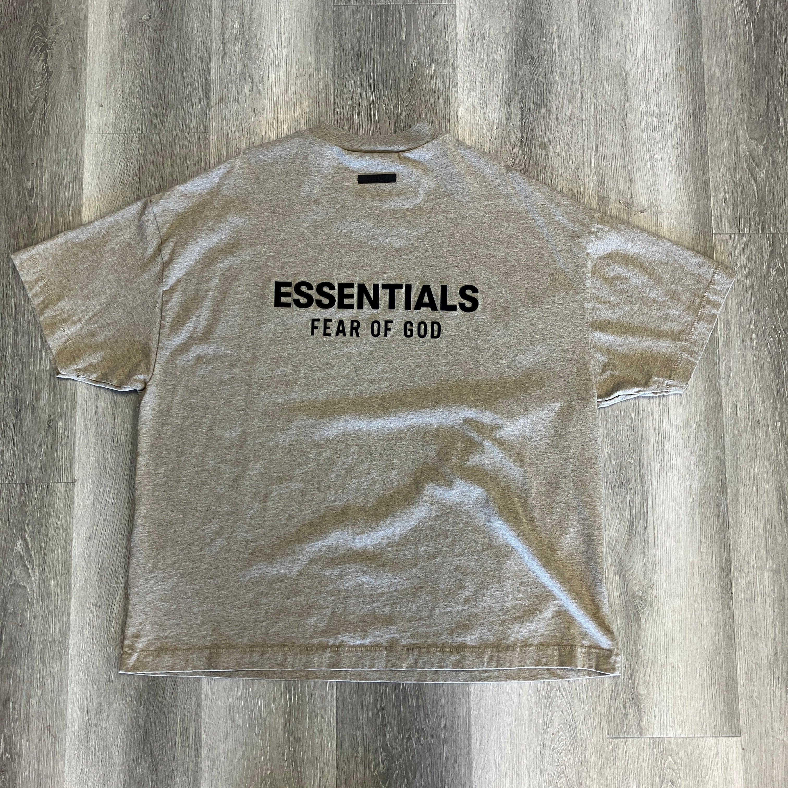 Fear of God Essentials Jersey Crewneck T-Shirt Heather Gray