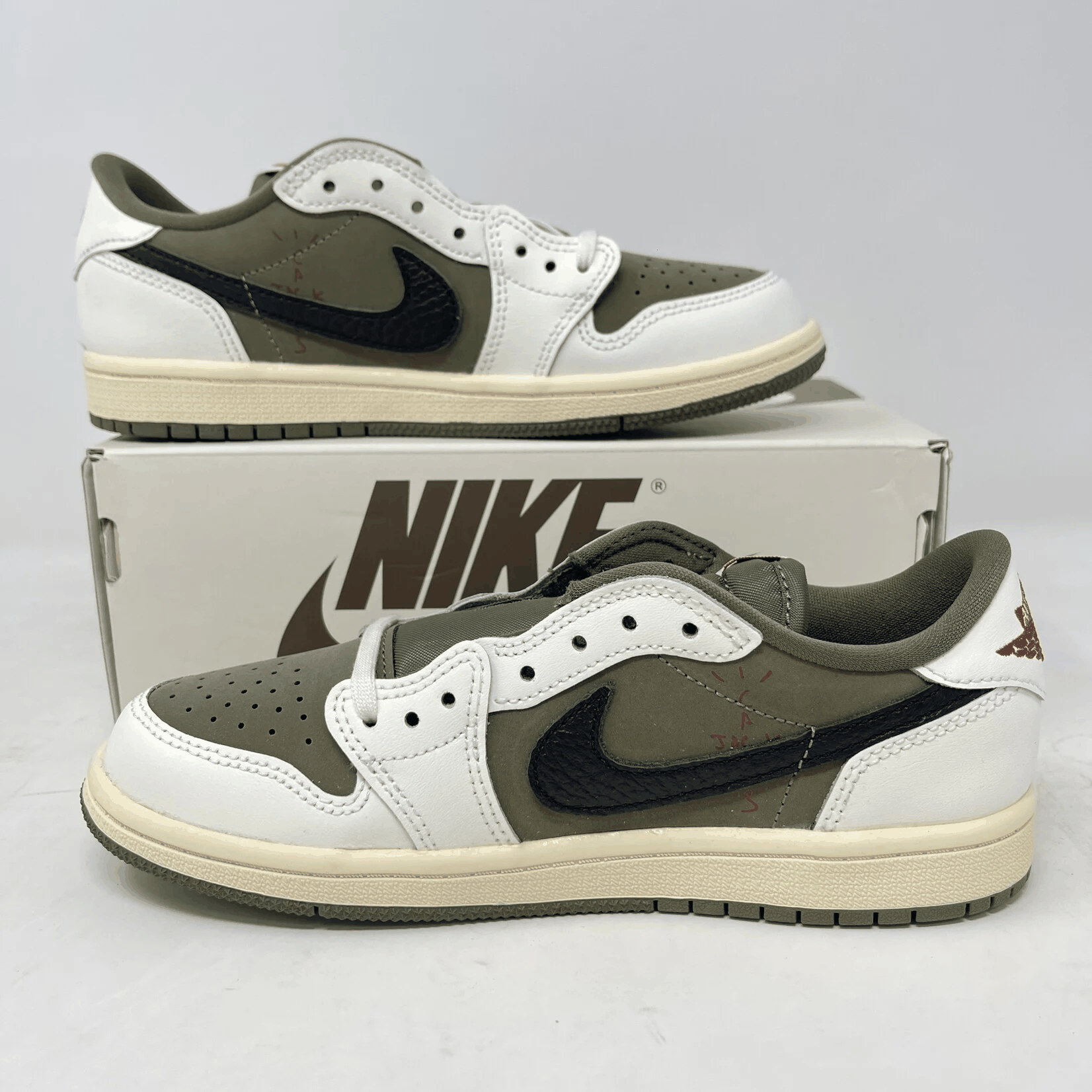Jordan 1 Retro Low OG SP Travis Scott Medium Olive (PS/TD)
