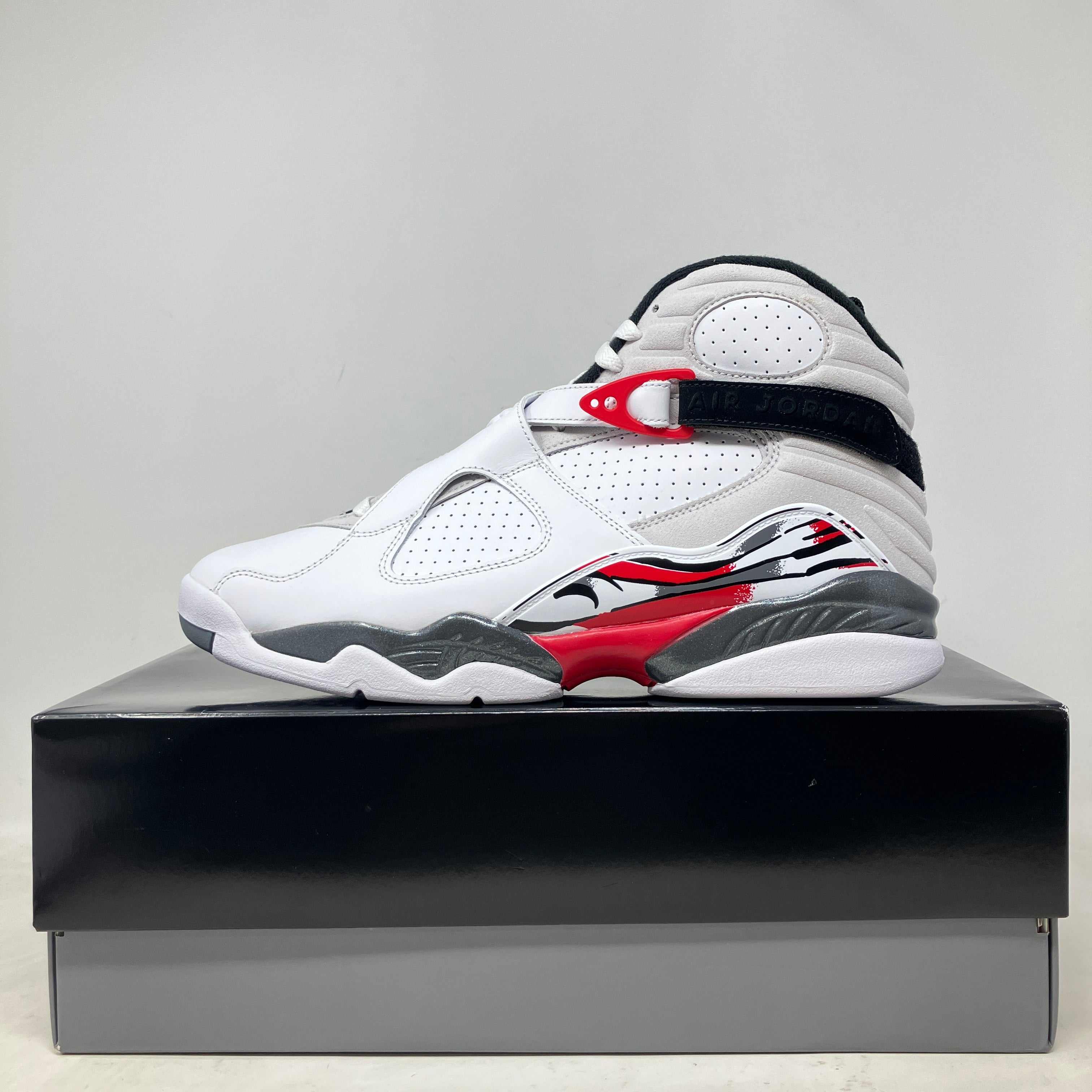 Jordan 8 Retro White True Red 2025 sneakers brand new with accessories