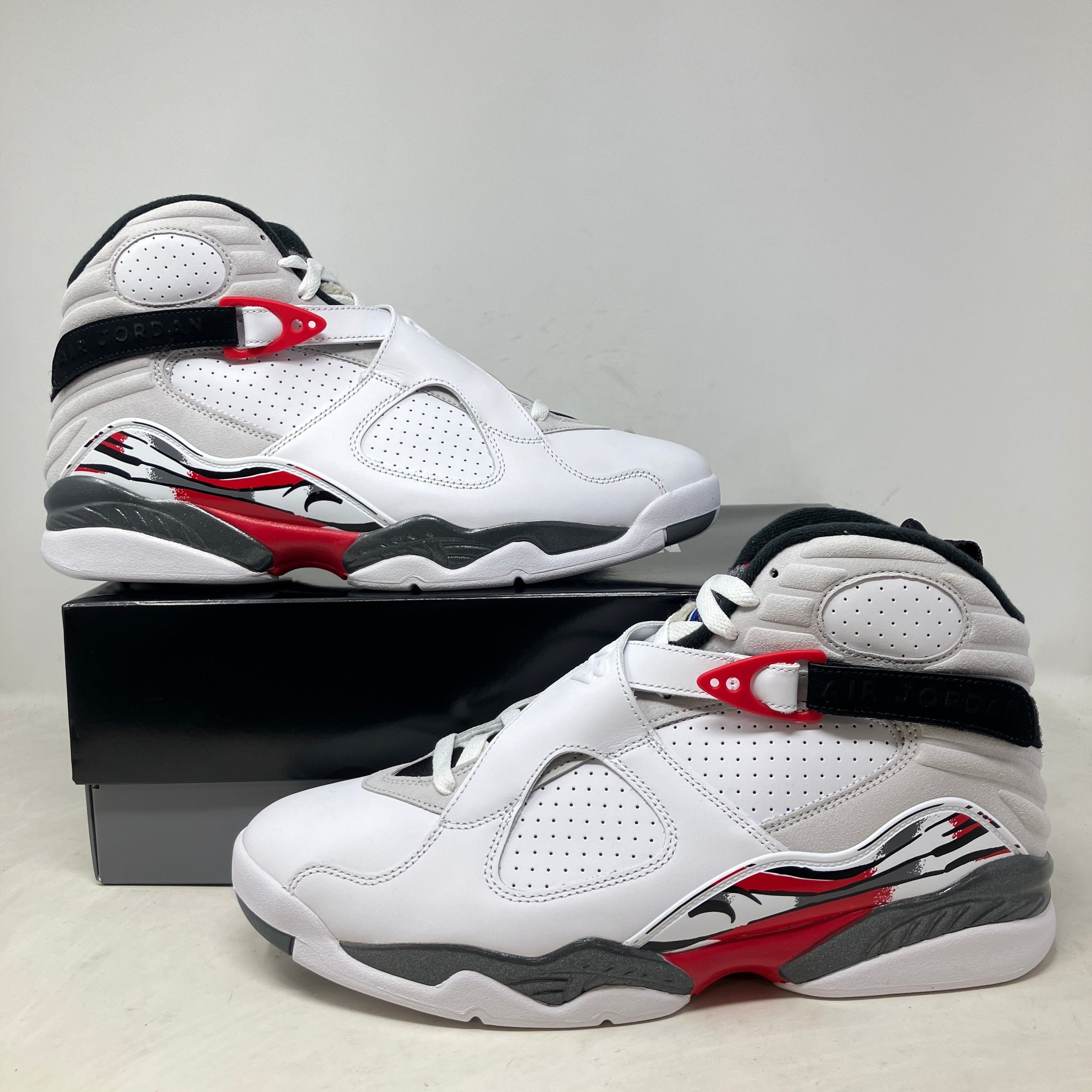 Jordan 8 Retro White True Red (2025)
