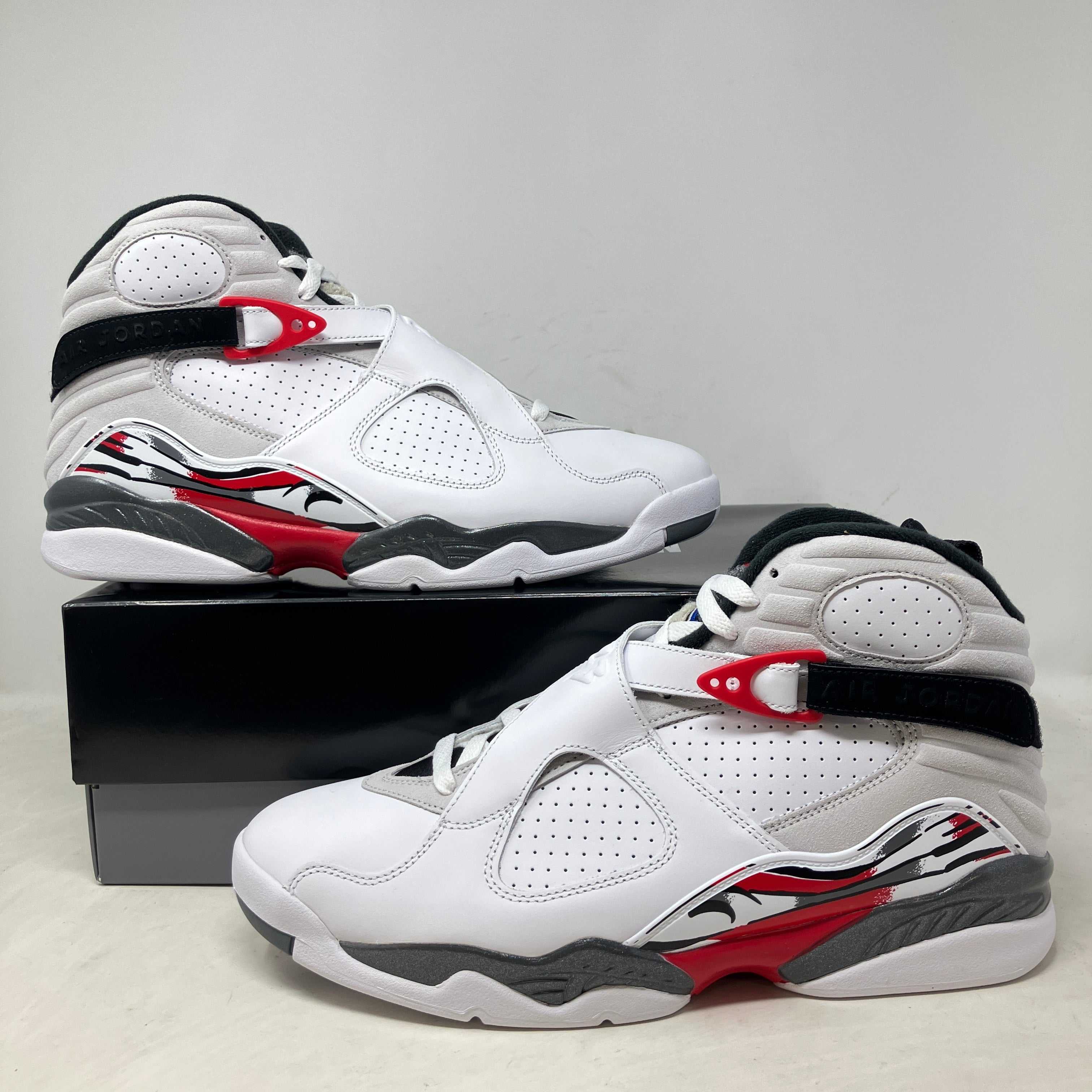 Jordan 8 Retro White True Red (2025)
