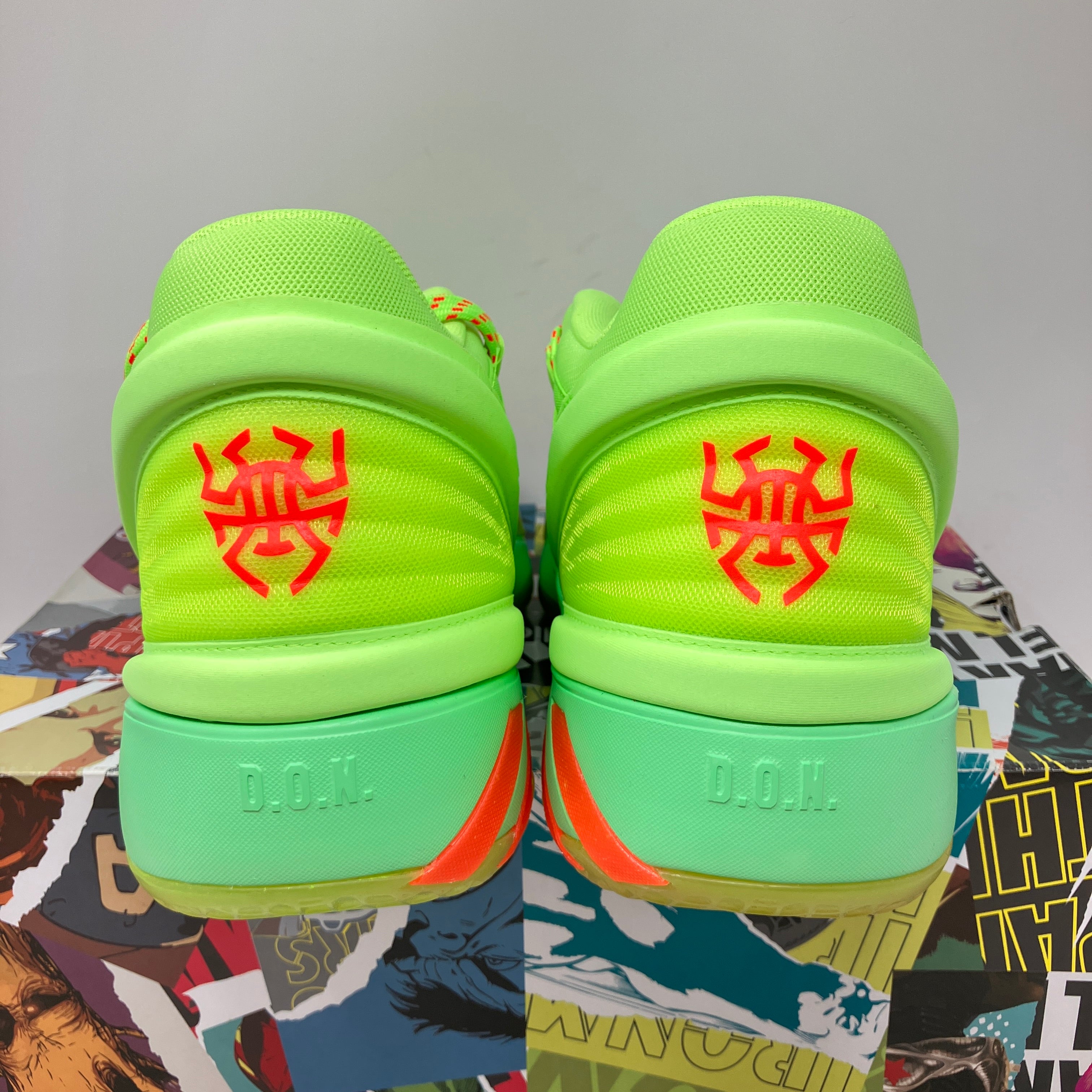adidas D.O.N. Issue #2 Marvel Spiderman Spidey Sense Green