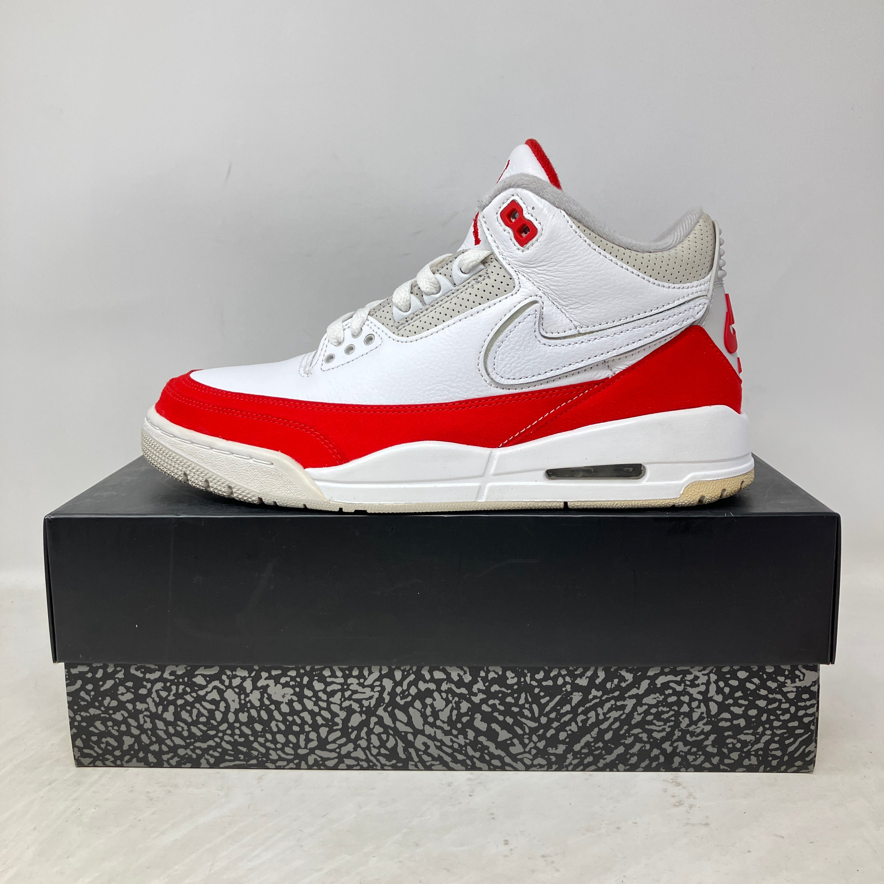 Jordan 3 Retro Tinker White University Red