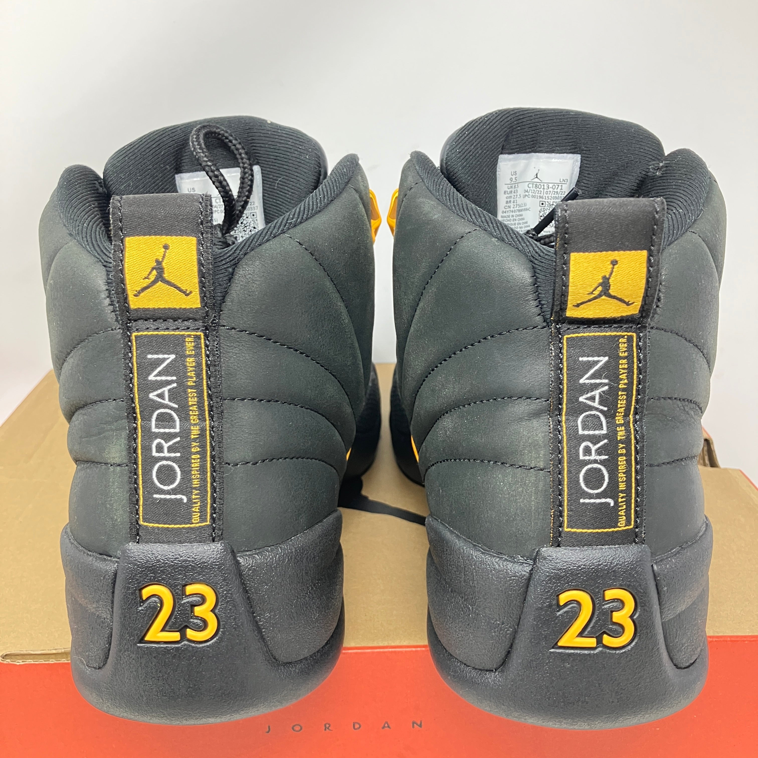 Jordan 12 Retro Black Taxi