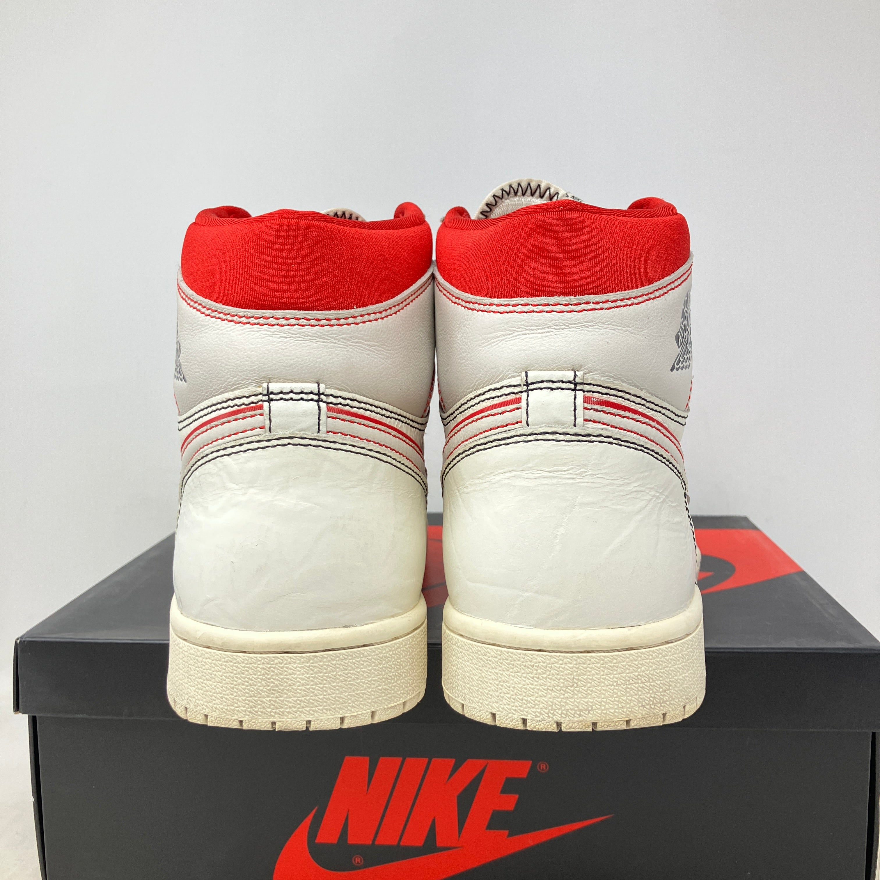 Jordan 1 Retro High Phantom Gym Red