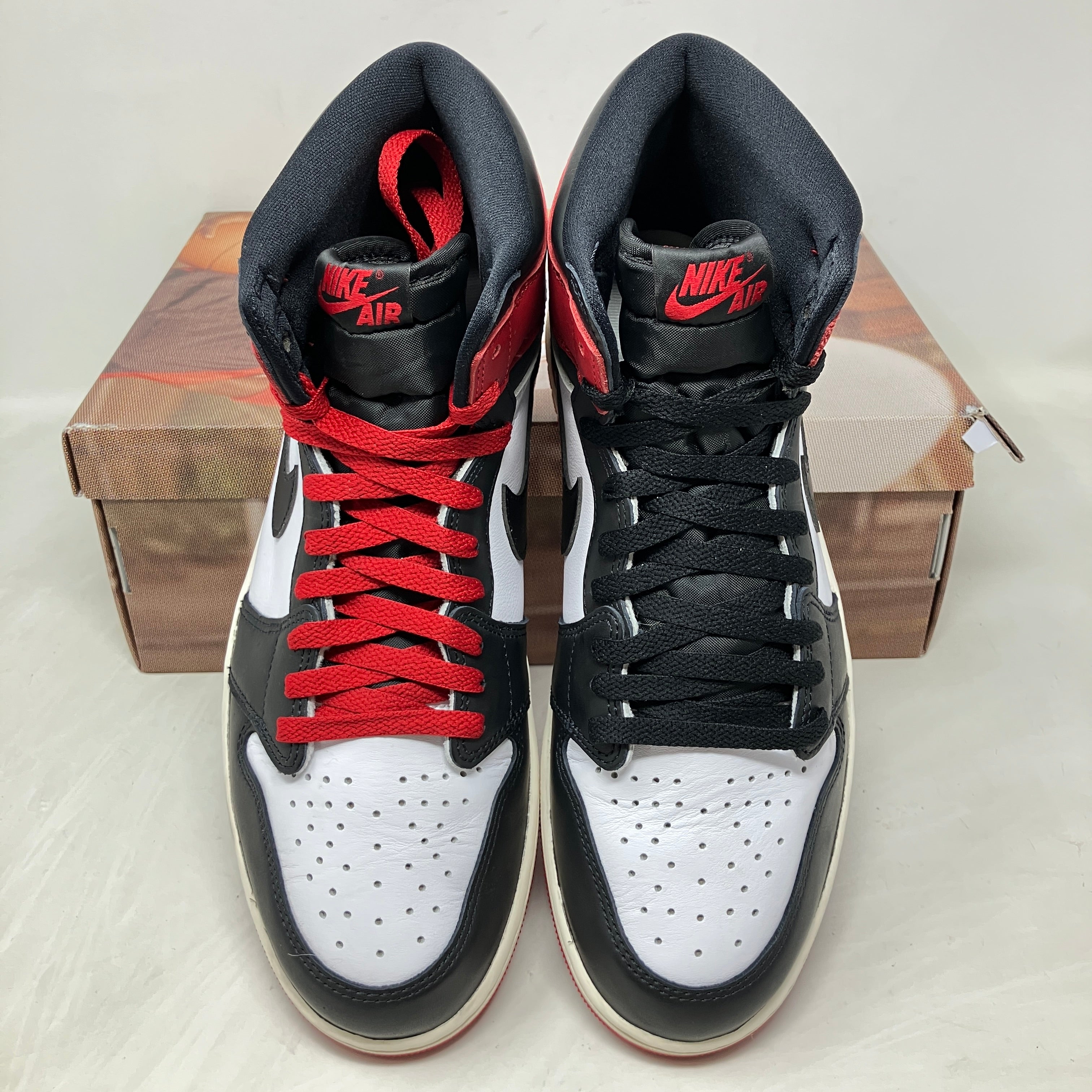 Jordan 1 Retro High OG Black Toe Reimagined