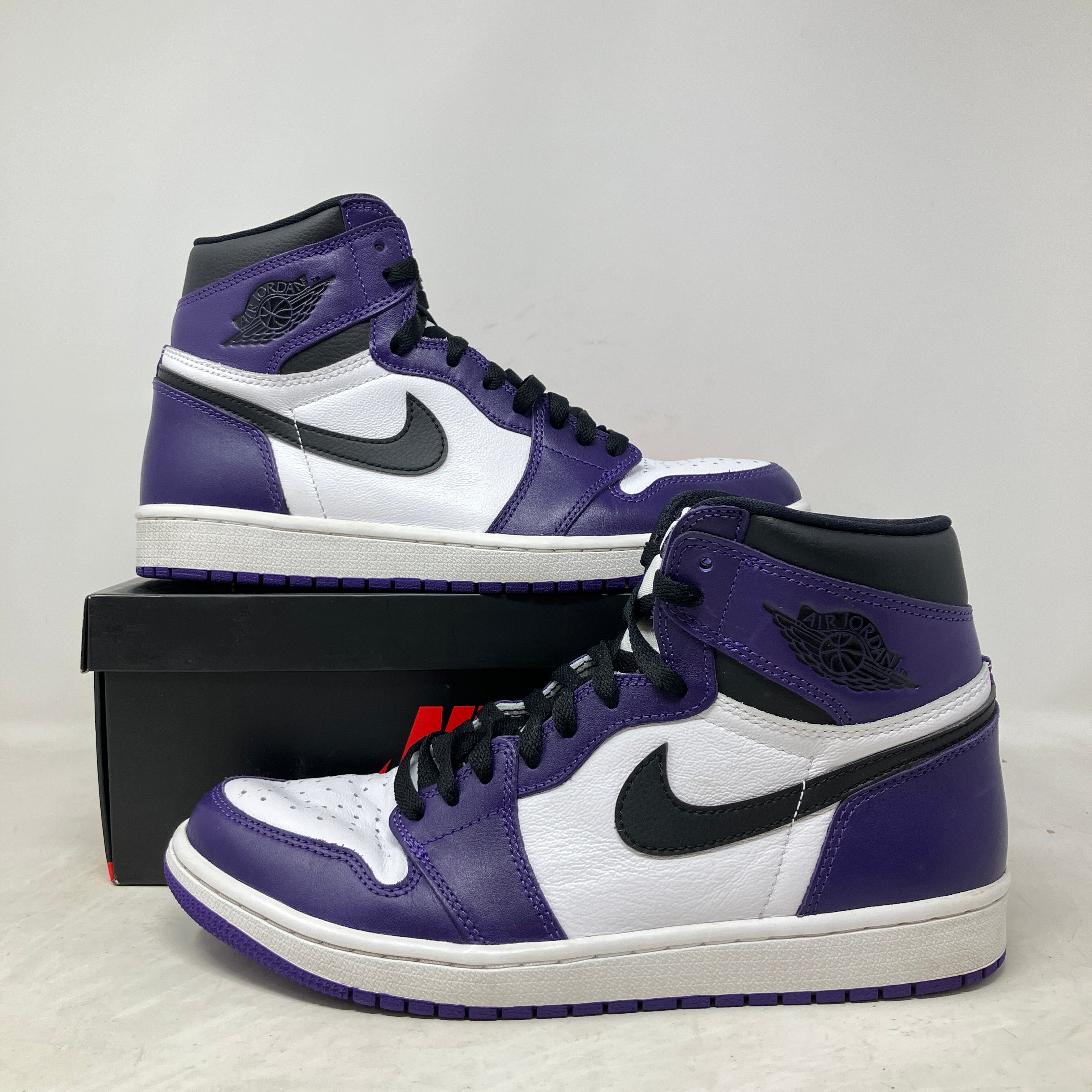 Jordan 1 Retro High Court Purple White