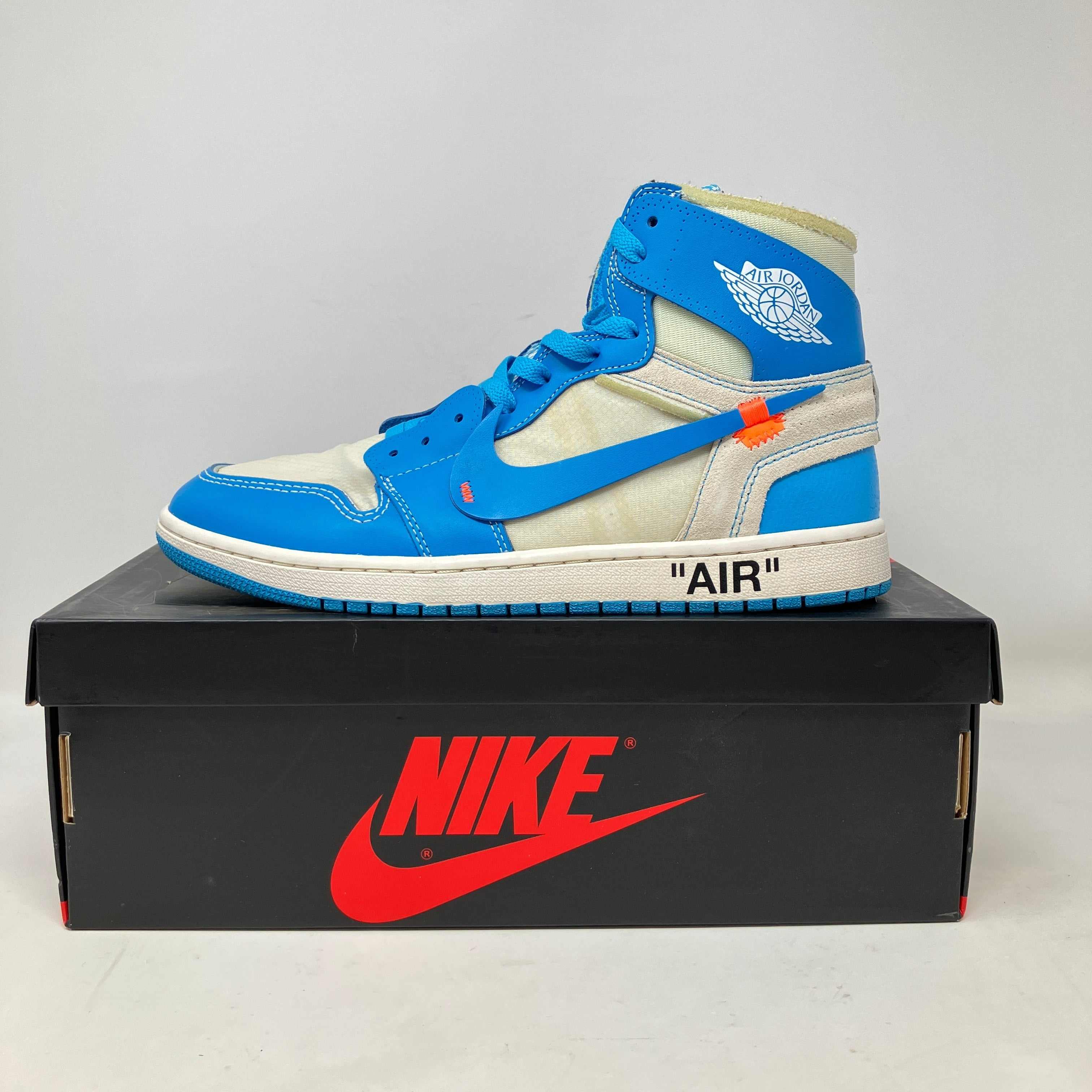 Jordan 1 Retro High Off-White University Blue - Pre Owned