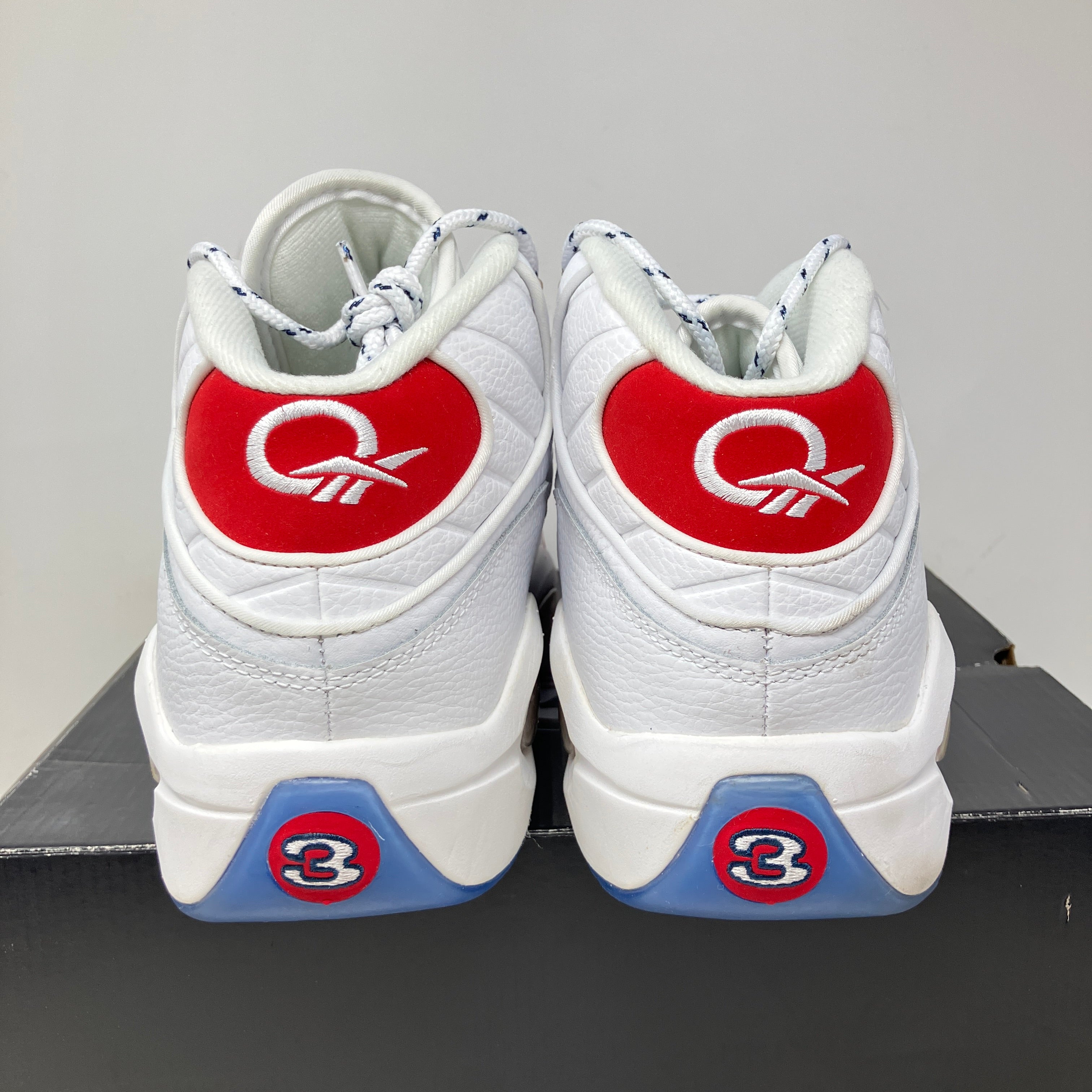 Reebok Question Mid Red Toe 25th Anniversary