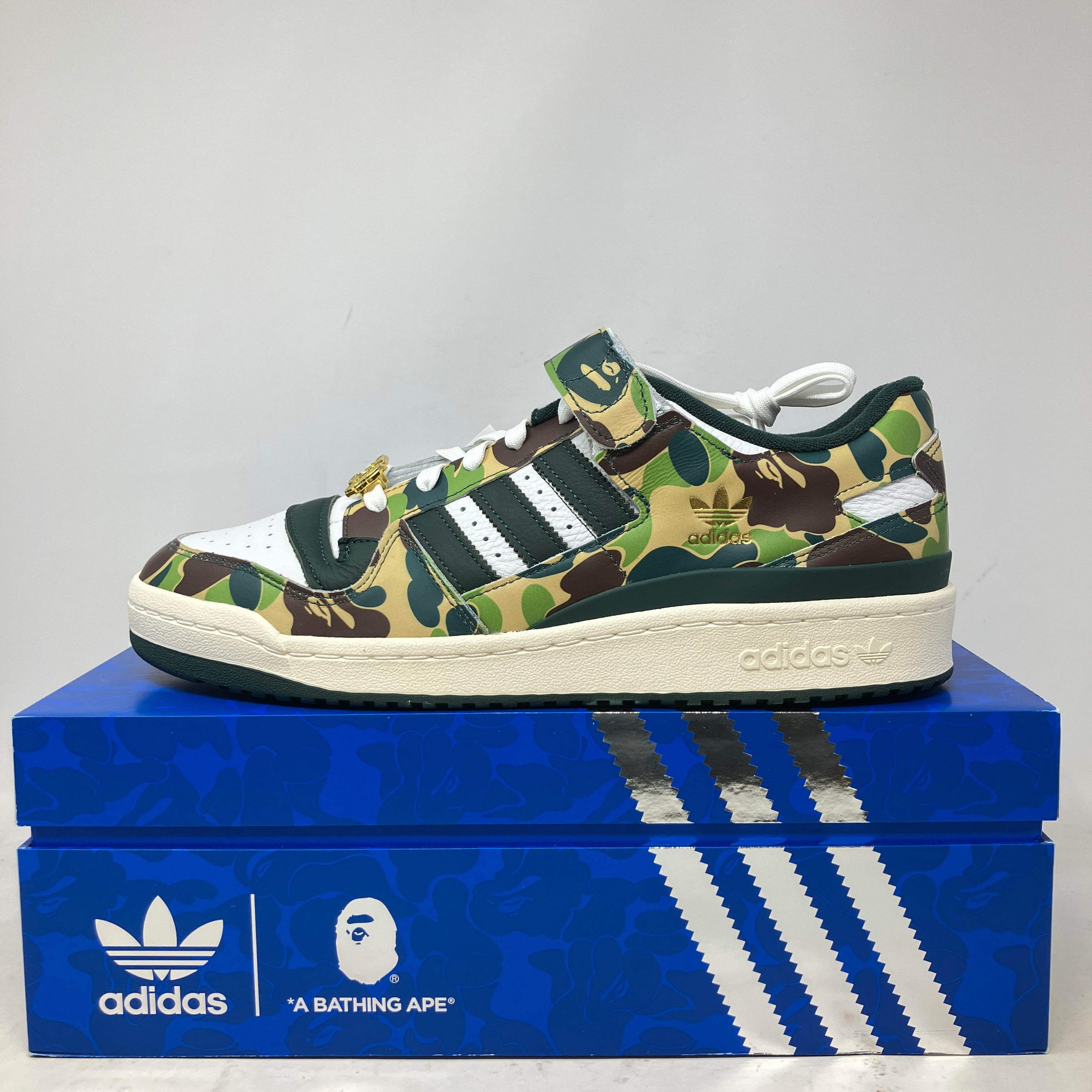 adidas Forum 84 Low Bape 30th Anniversary Green Camo