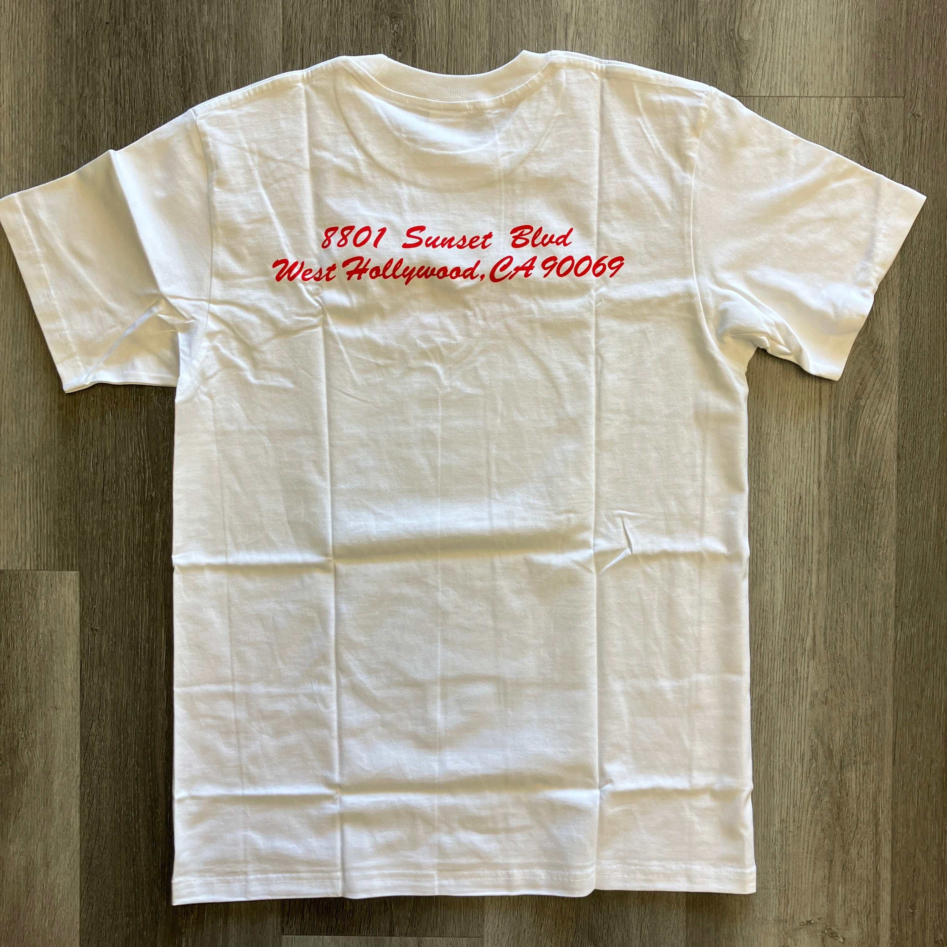 Supreme West Hollywood Box Logo Tee White