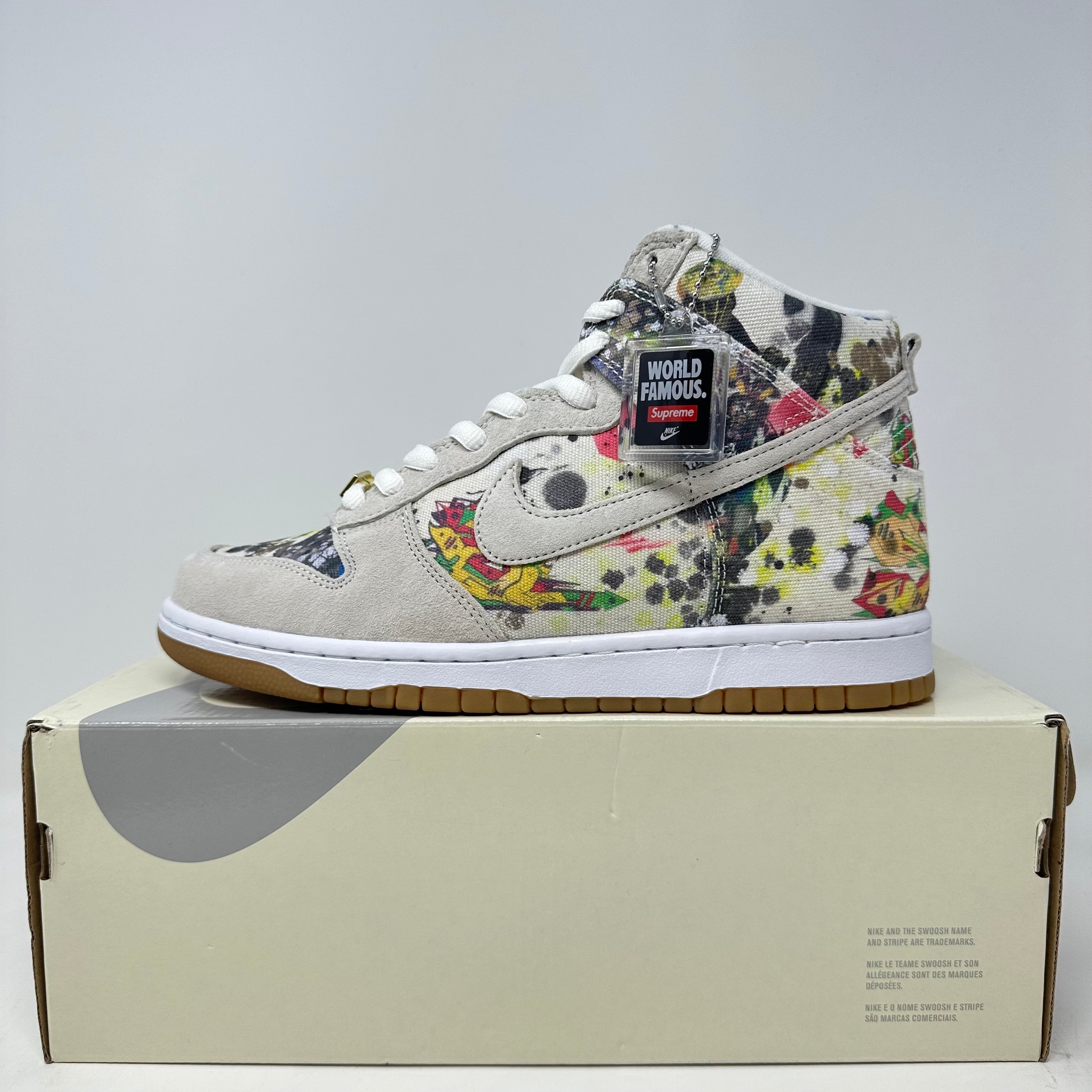 うめ Nike SB x Supreme Dunk Rammellzee : Rumoured for September
