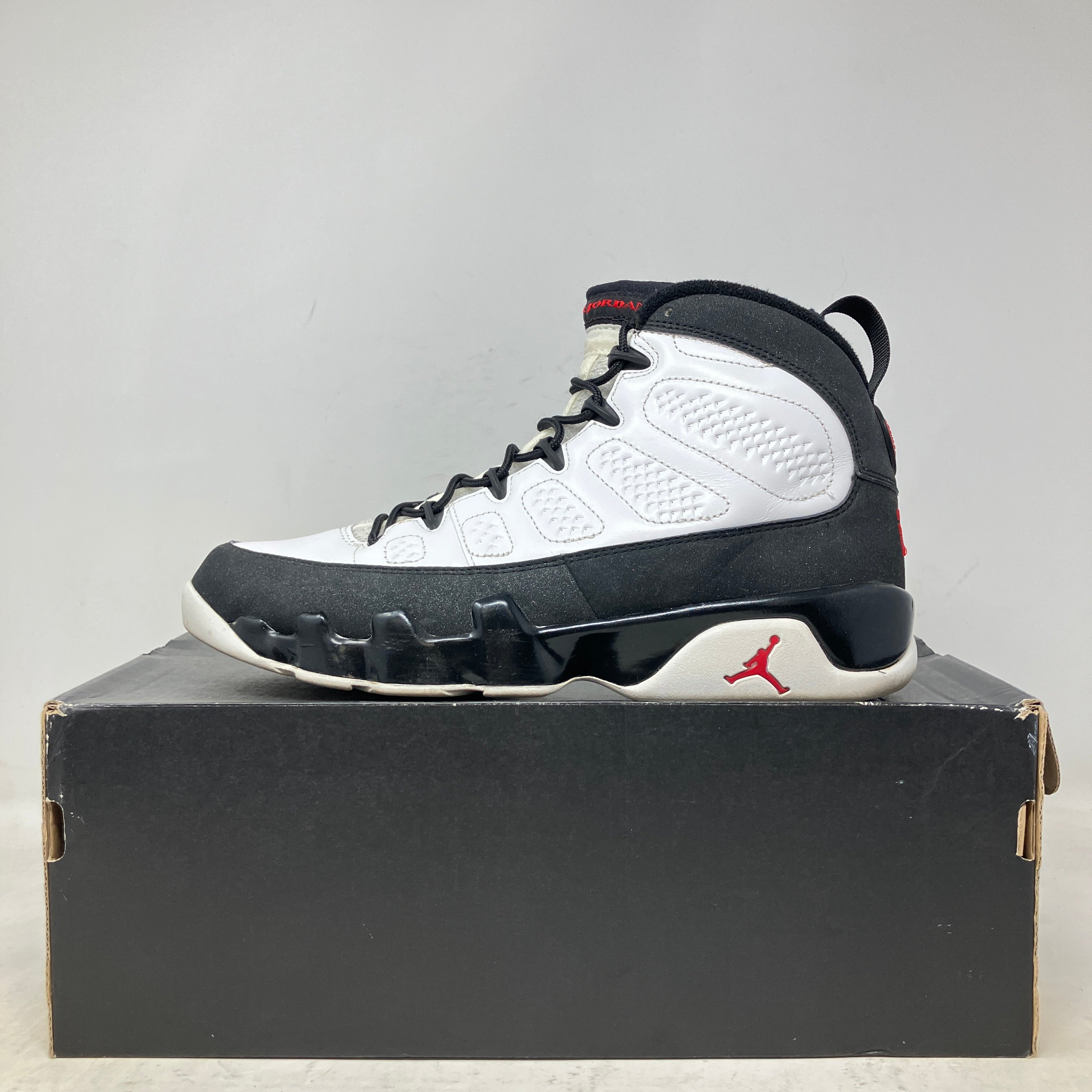 Jordan 9 Retro White Black Red (2010)