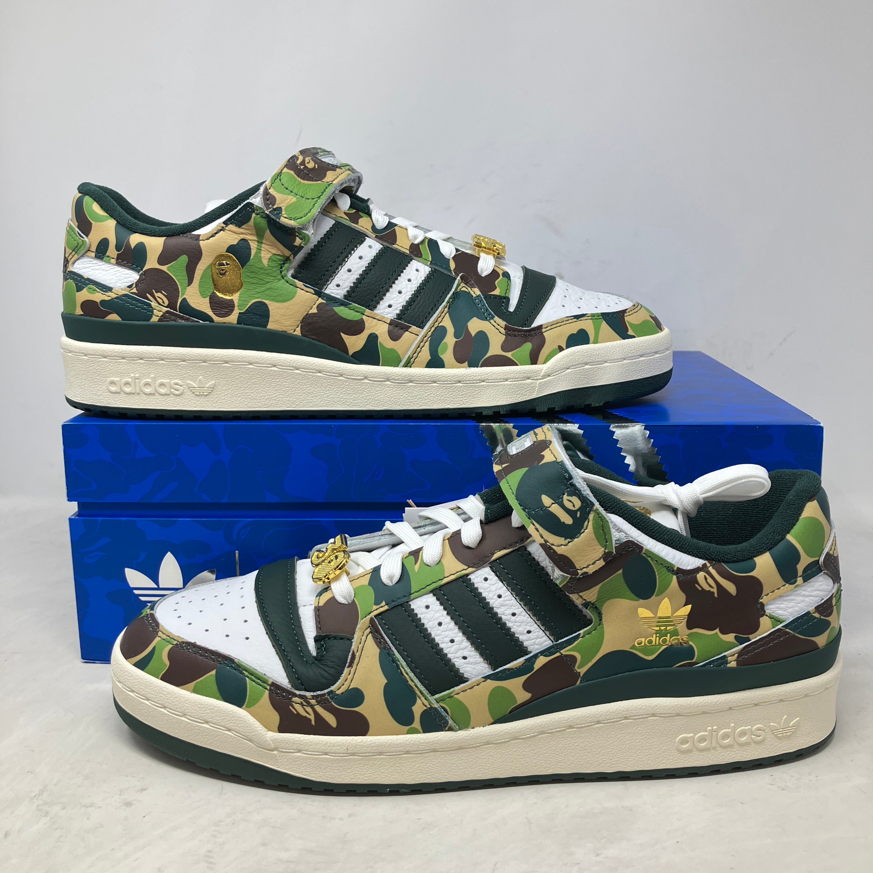 adidas Forum 84 Low Bape 30th Anniversary Green Camo