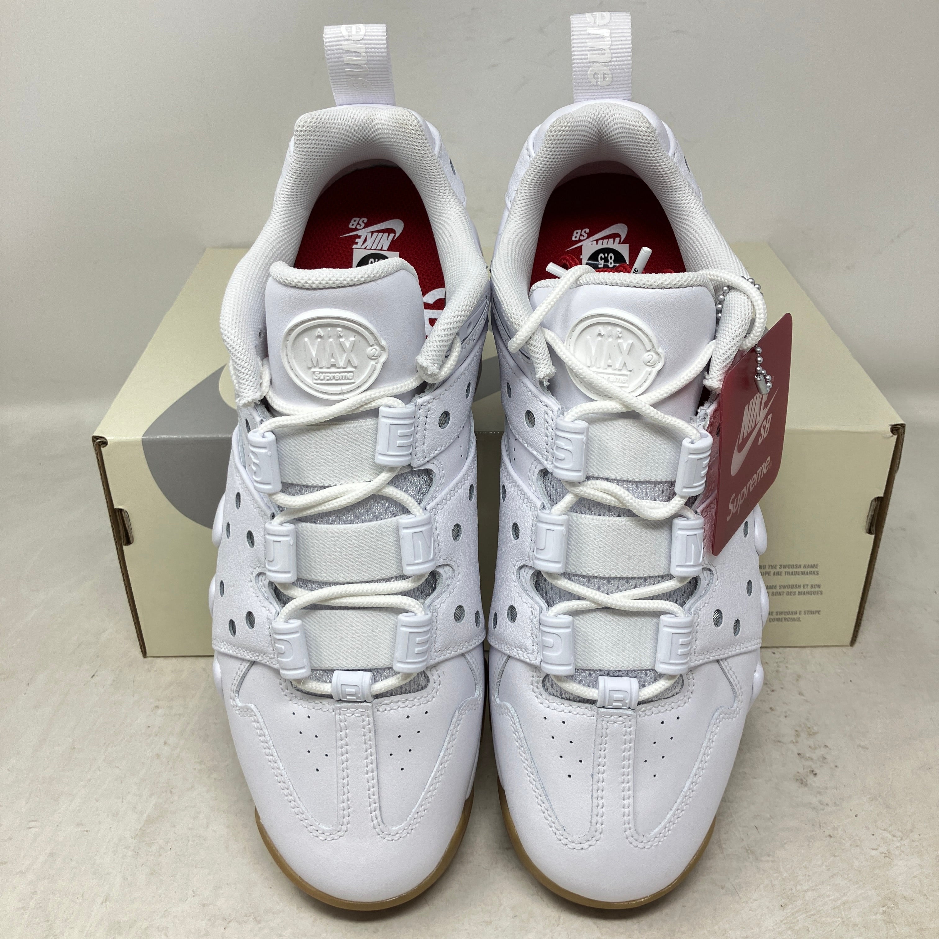 Nike SB Air Max 2 CB '94 Low Supreme White Gum