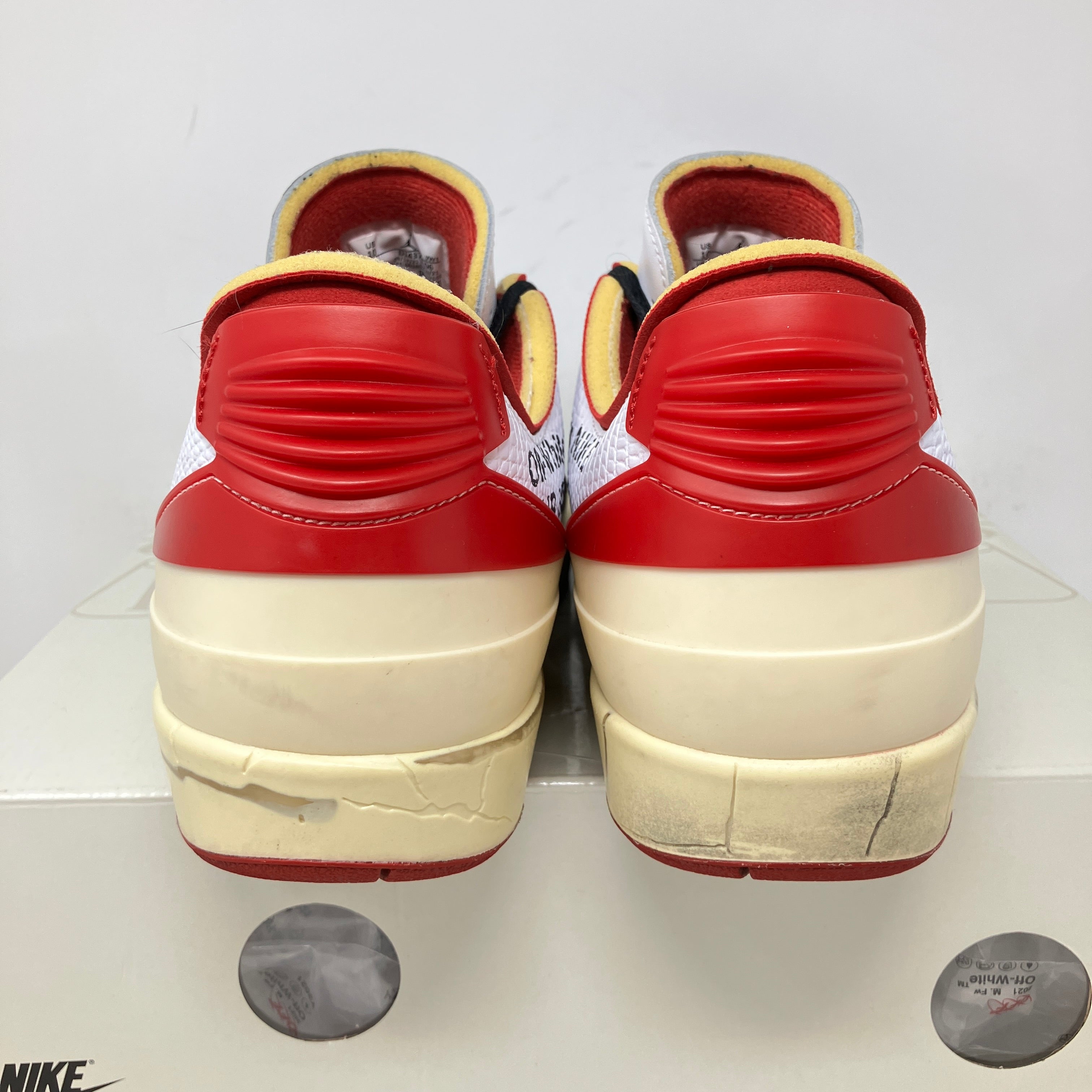 Jordan 2 Retro Low SP Off-White White Red