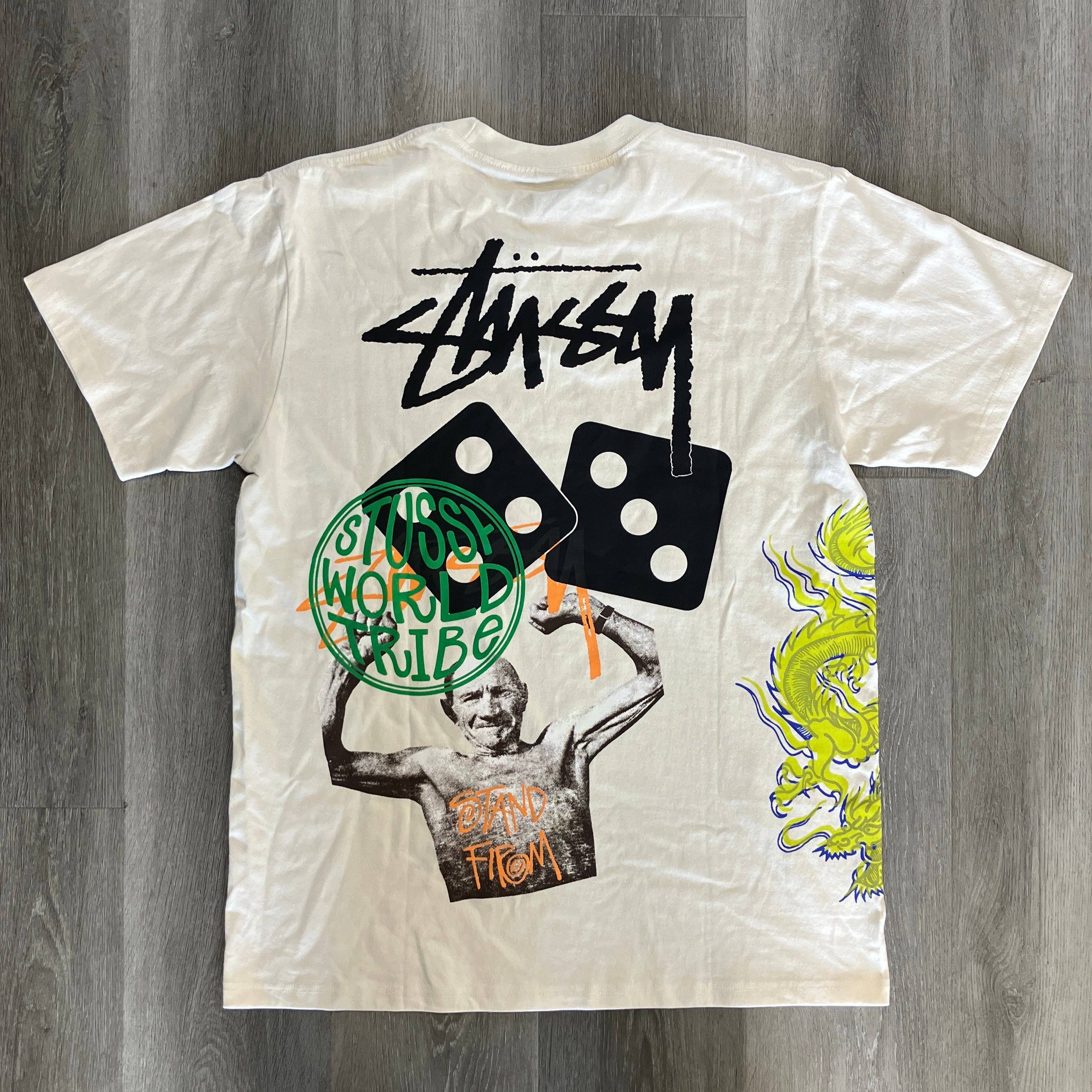 Stussy Strike Pigment Dyed Tee Natural