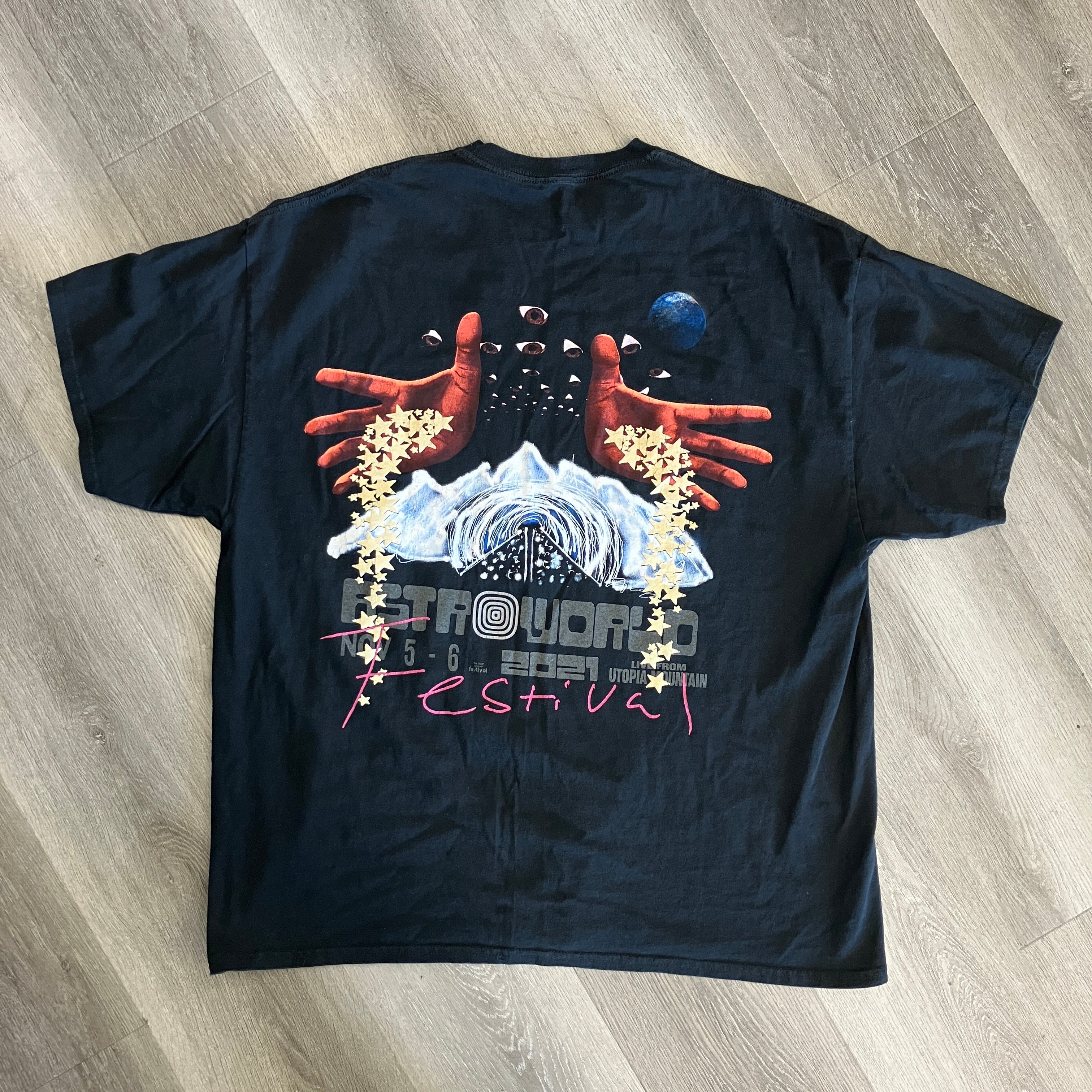 Astrofest 2021 Travis Scott Goat Shirt Utopia