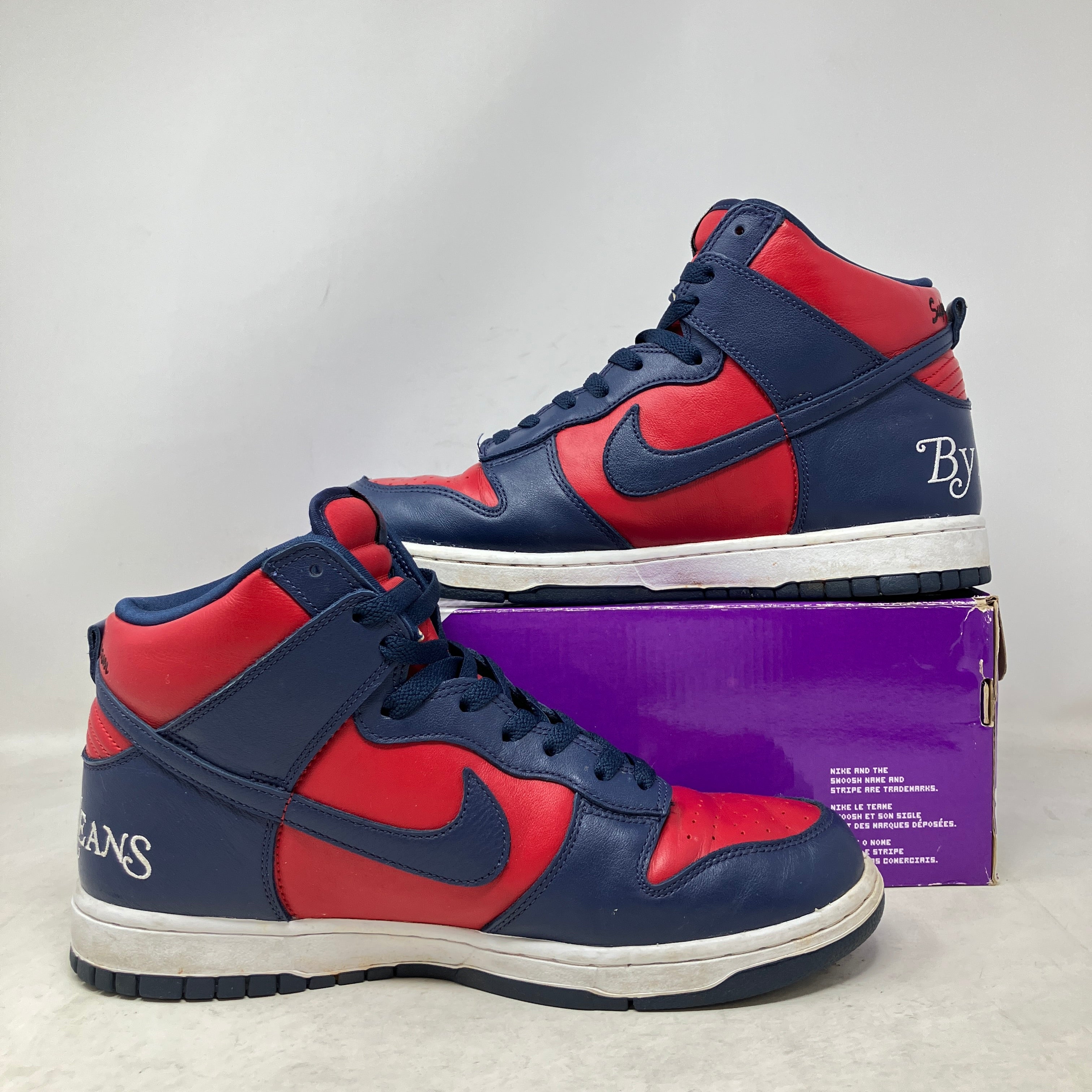 Nike SB Dunk High Supreme By Any Means Navy