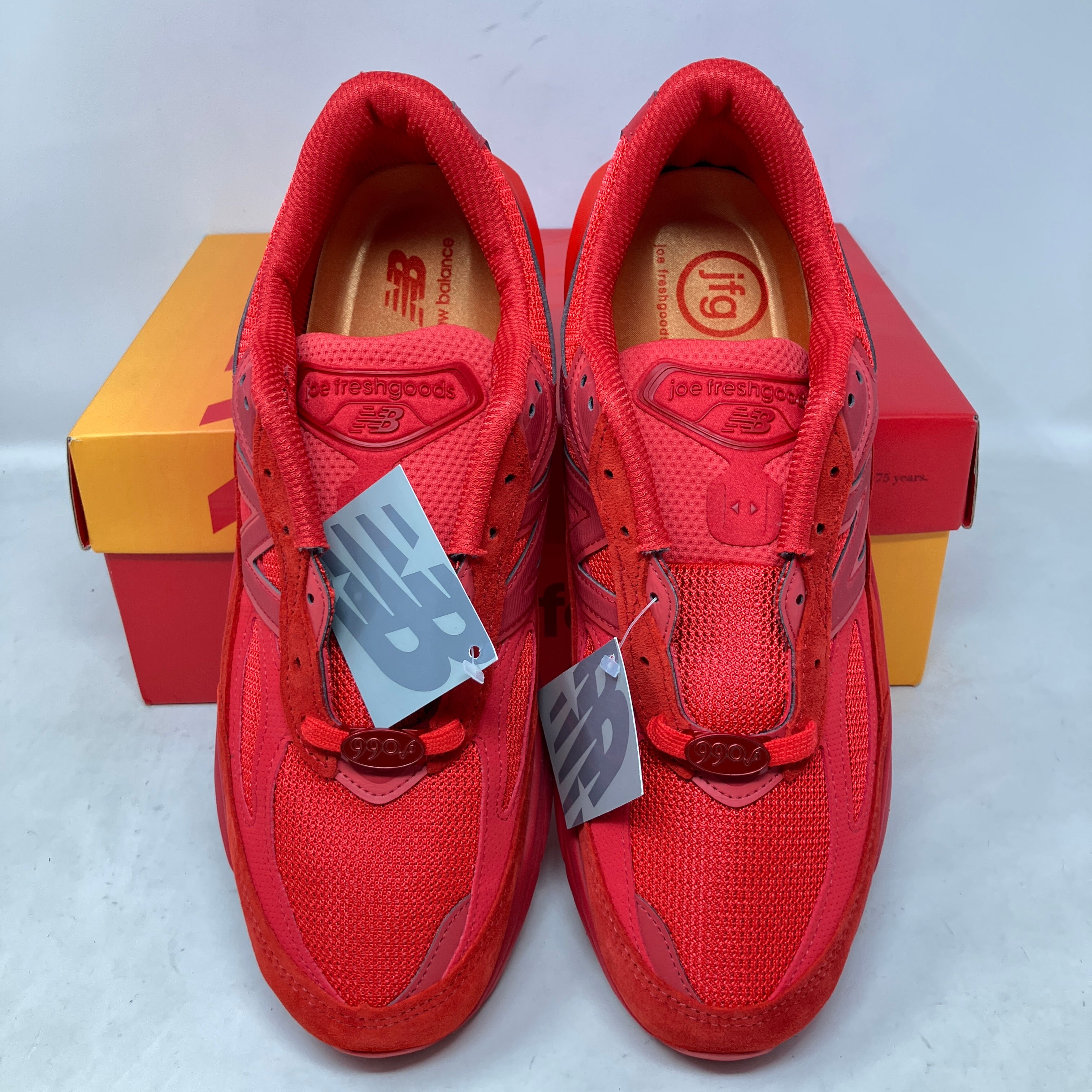 New Balance 990v6 MiUSA Joe Freshgoods Paris Red