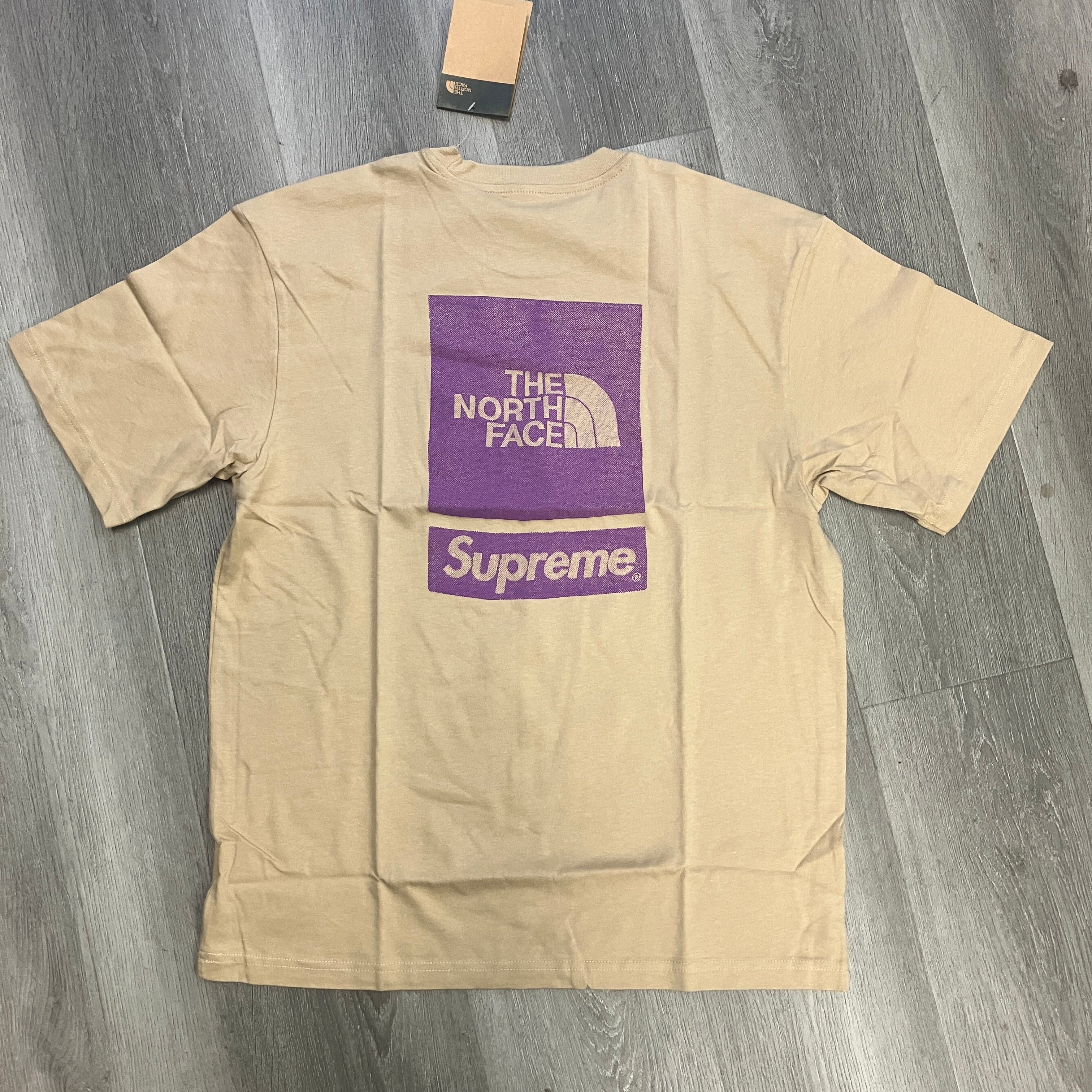 Supreme The North Face S/S Top Khaki