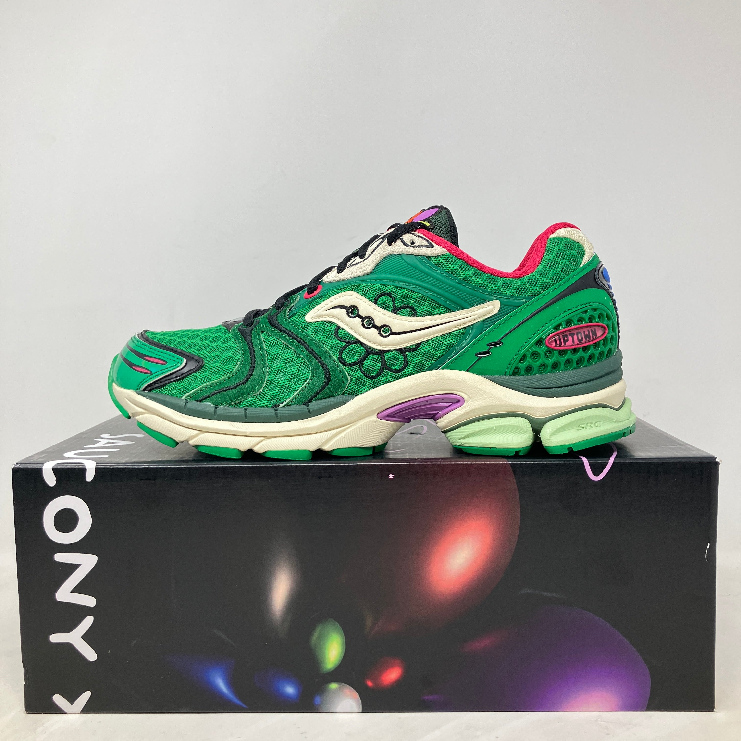 Saucony ProGrid Triumph 4 Jae Tips Flowers Grow Uptown Sugar Maple