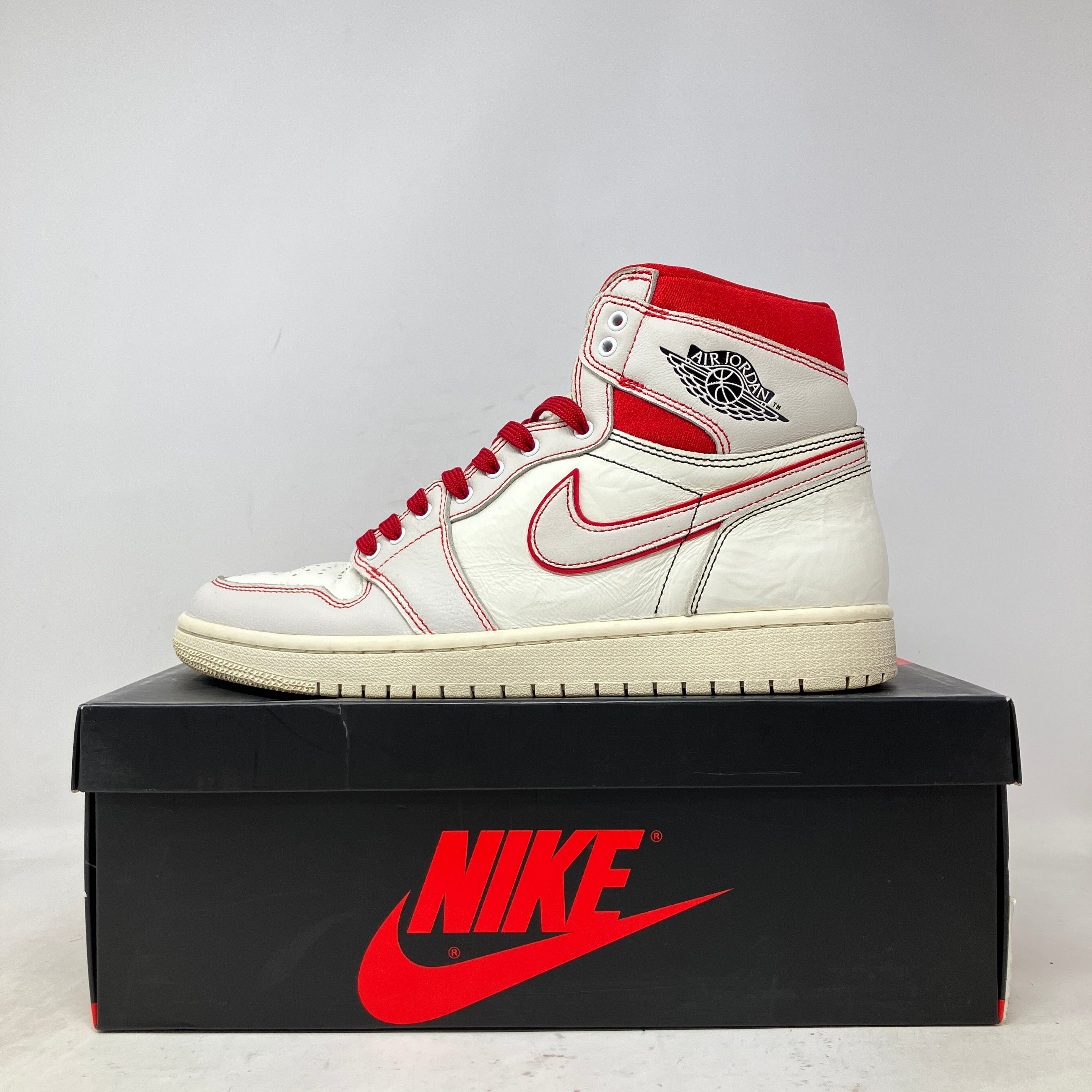 Jordan 1 Retro High Phantom Gym Red