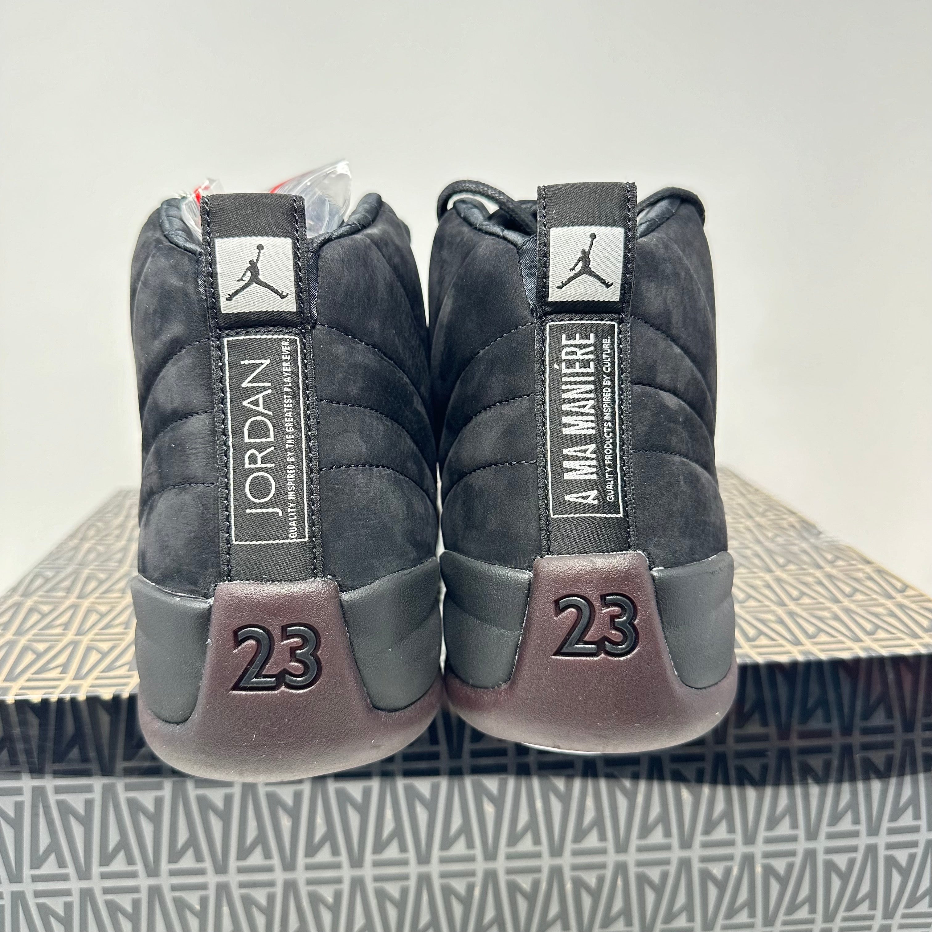 Jordan 12 Retro SP A Ma Maniére Black
