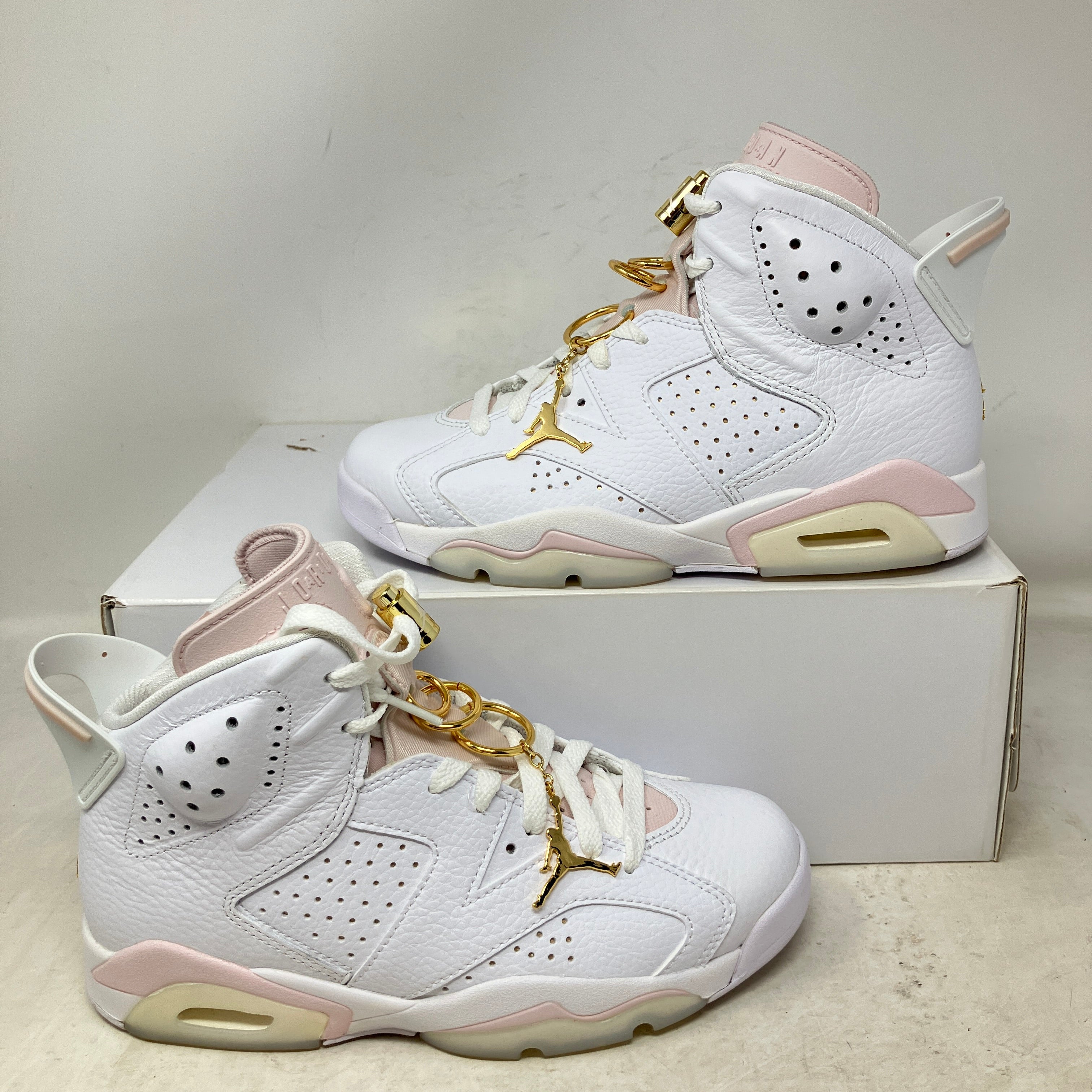 Jordan 6 Retro Gold Hoops (Women's)