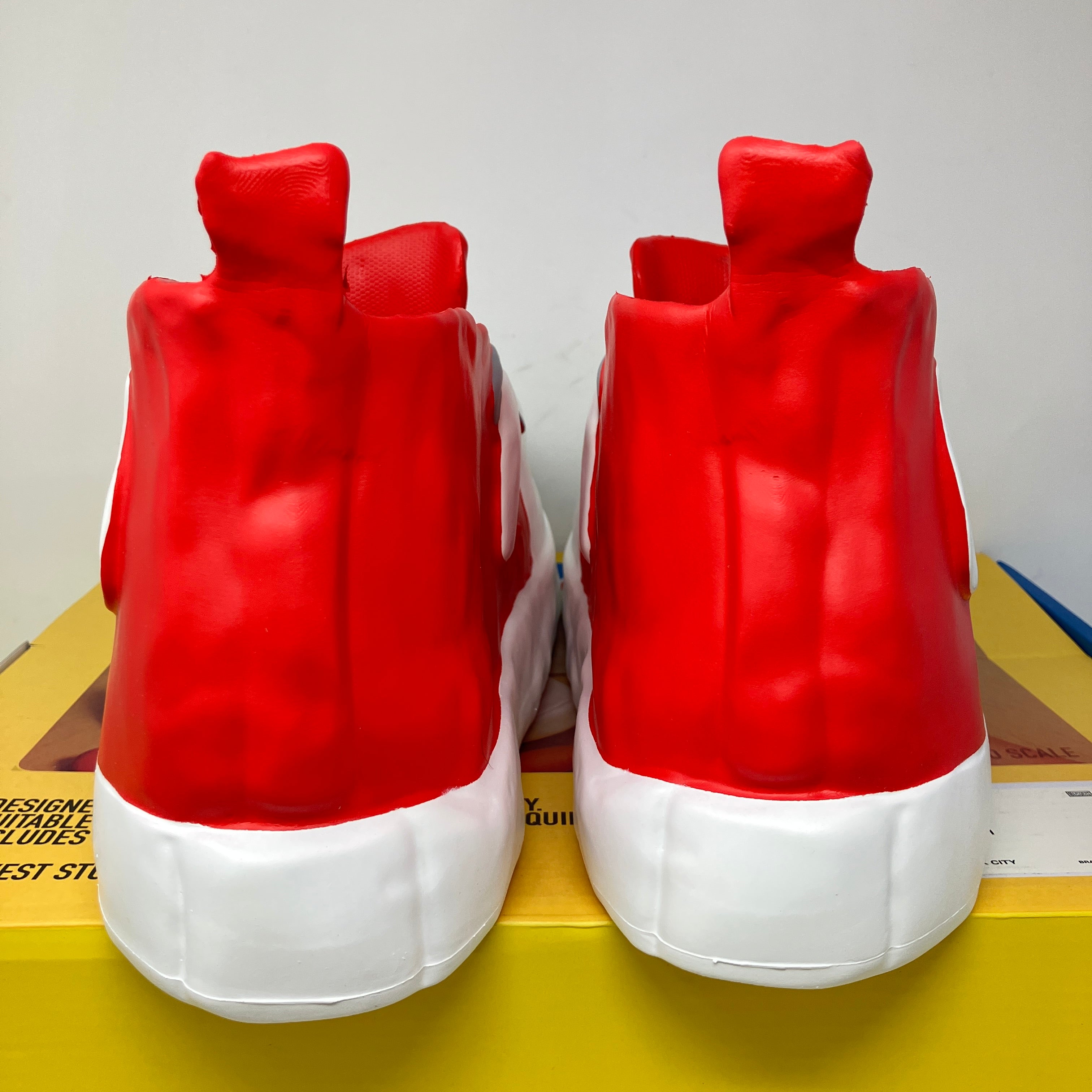 Bravest Studios Clay Shoe Red White