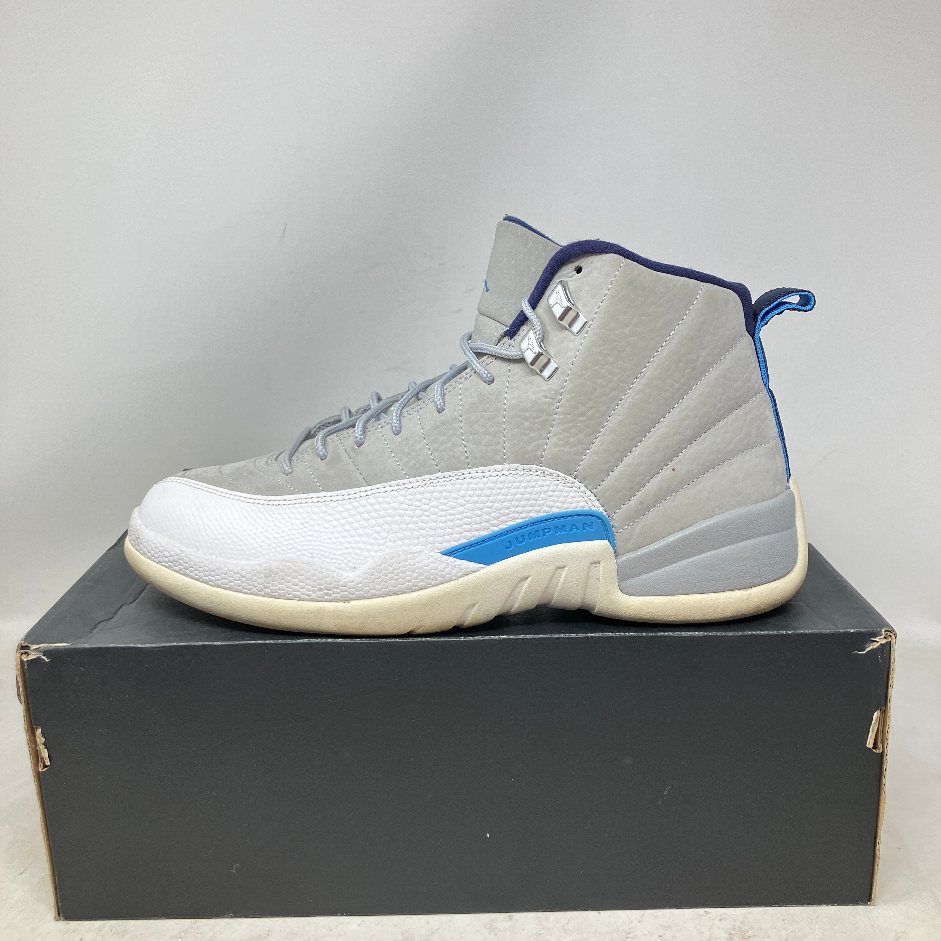 Jordan 12 Retro Grey University Blue