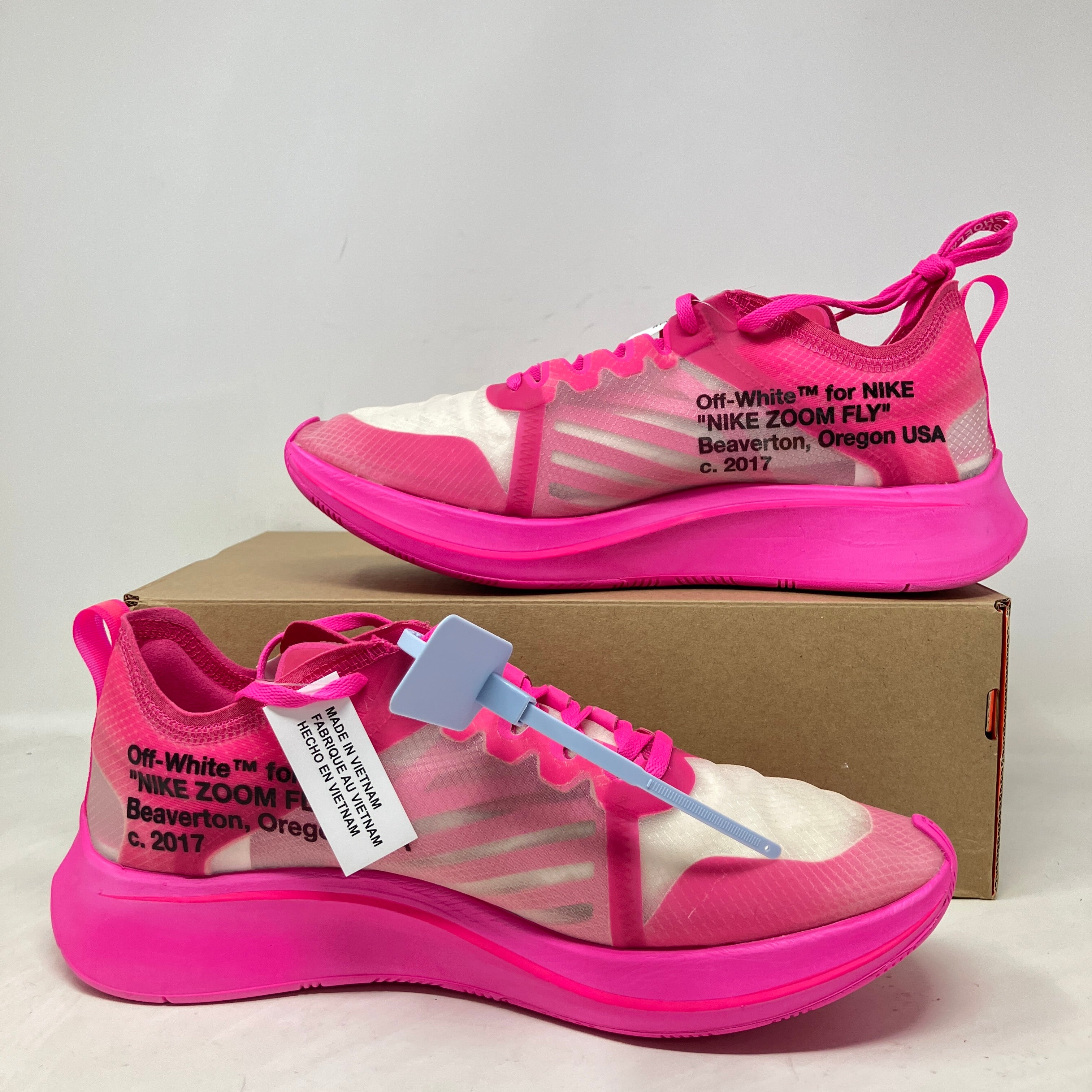 Nike Zoom Fly Off-White Pink