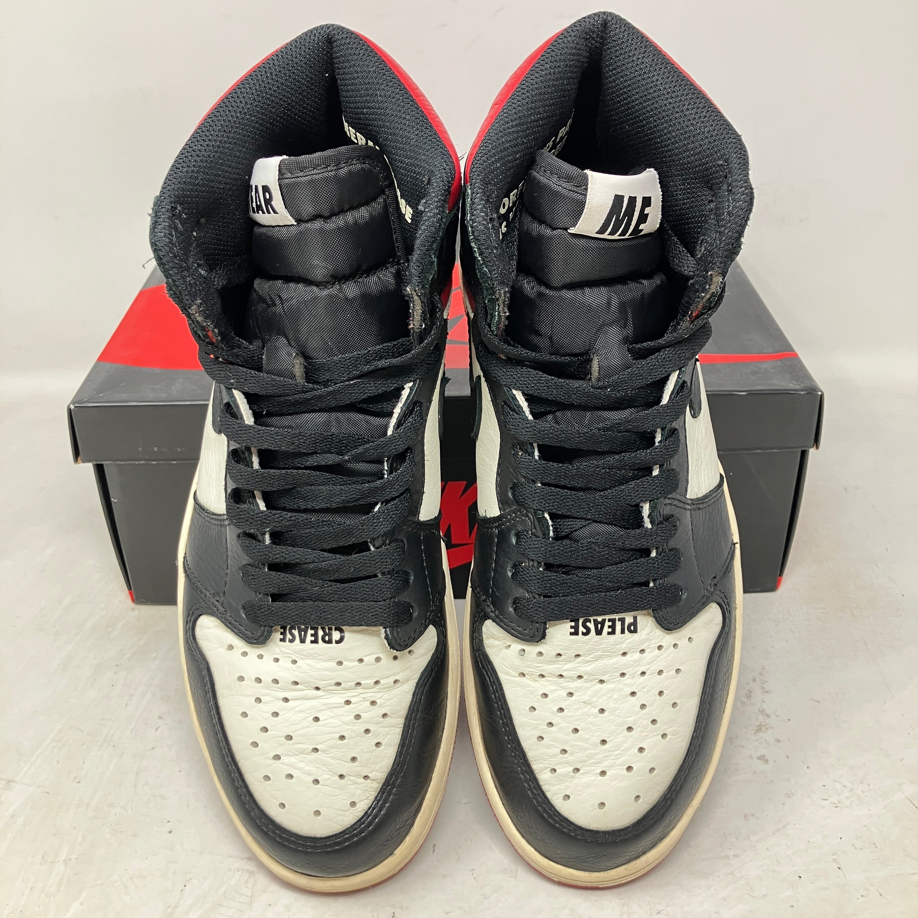 Jordan 1 Retro High Not for Resale Varsity Red