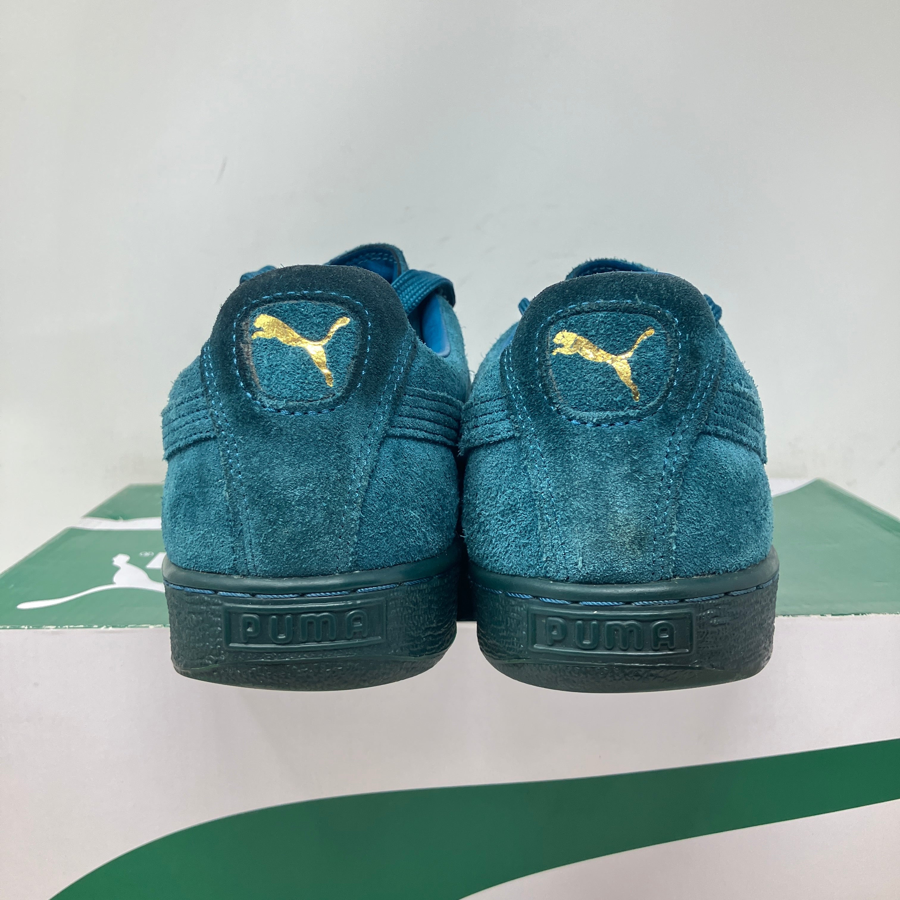 Puma Suede Classic + Mono Iced Blue Coral