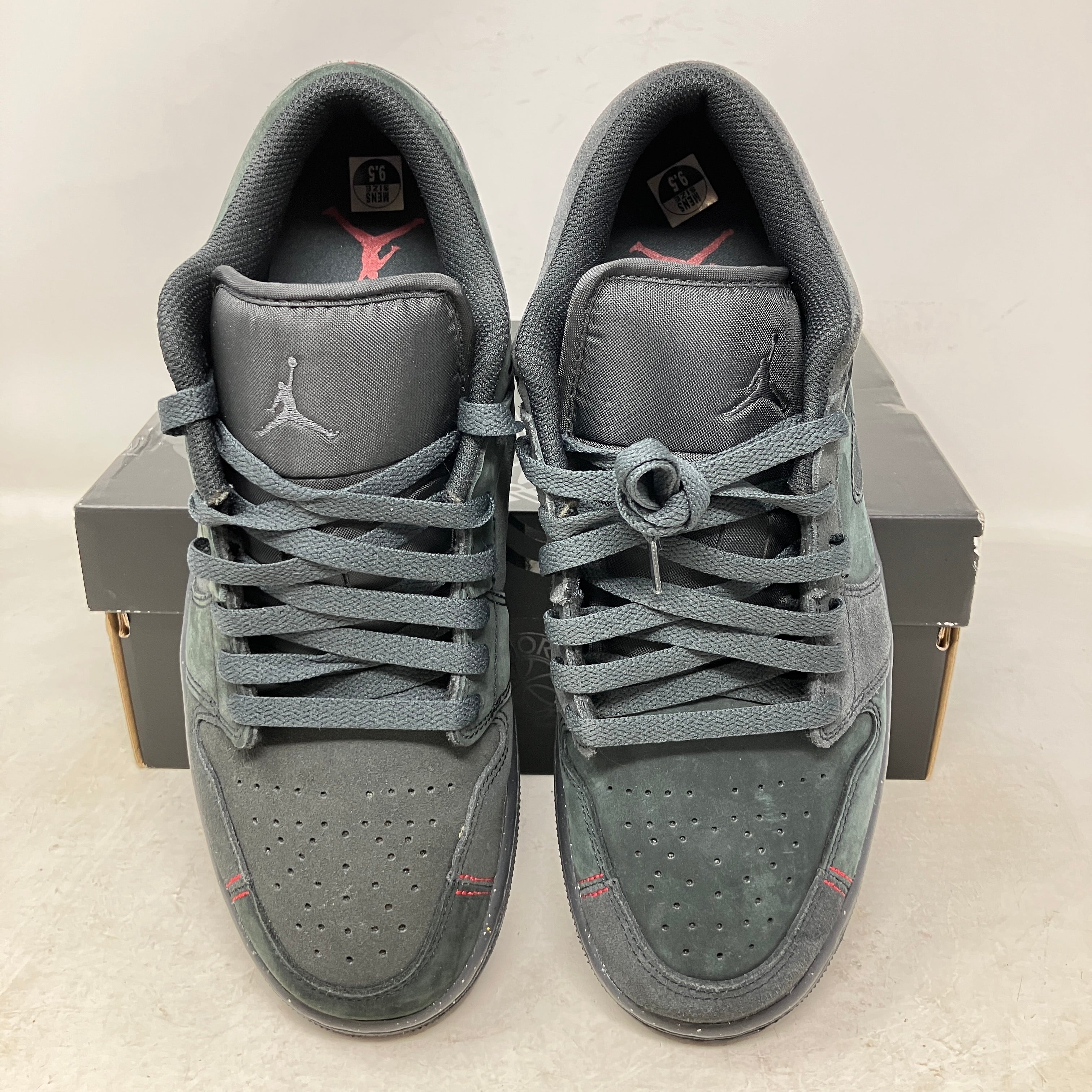 Jordan 1 Low SE Craft Dark Smoke Grey Varsity Red