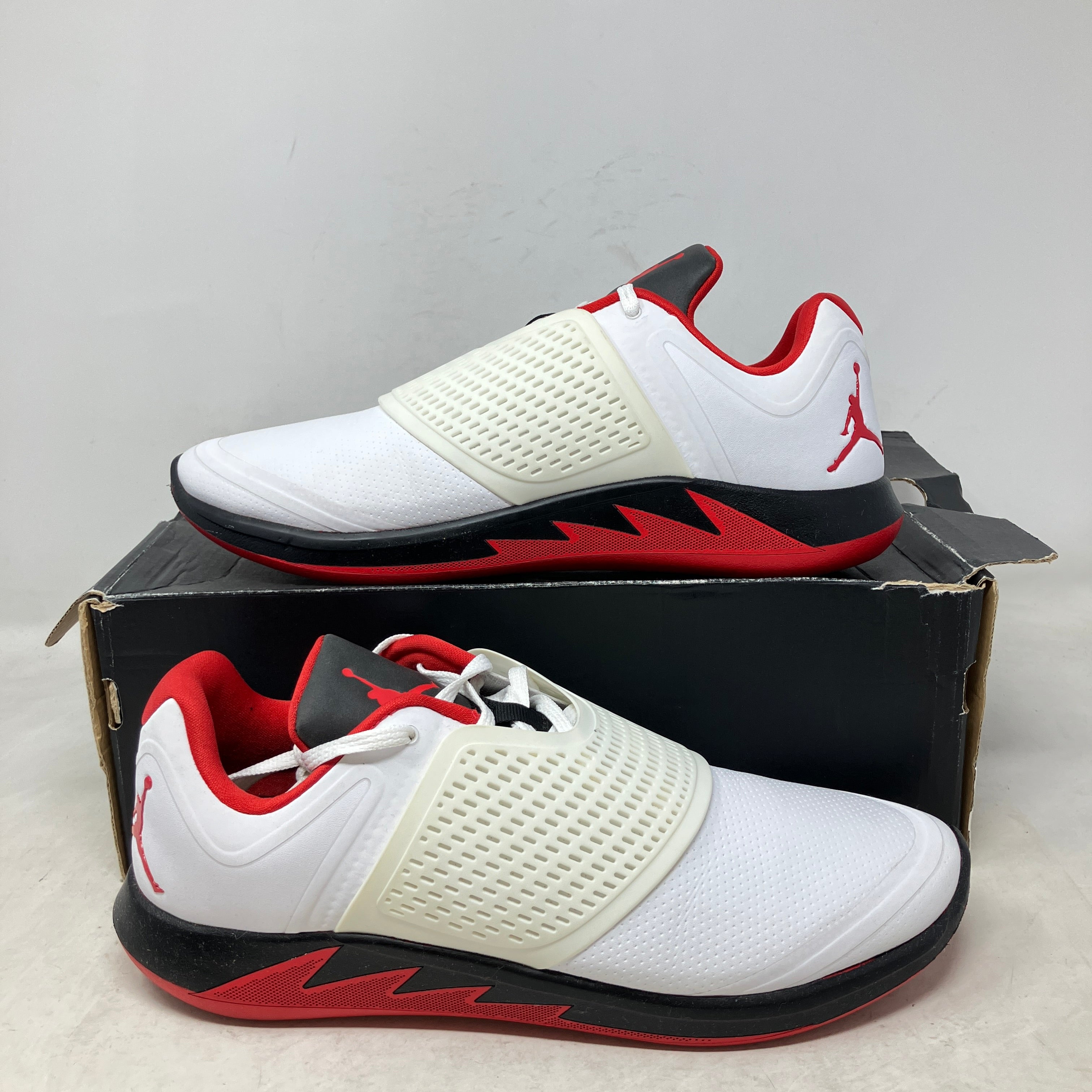 Jordan First Class White Red