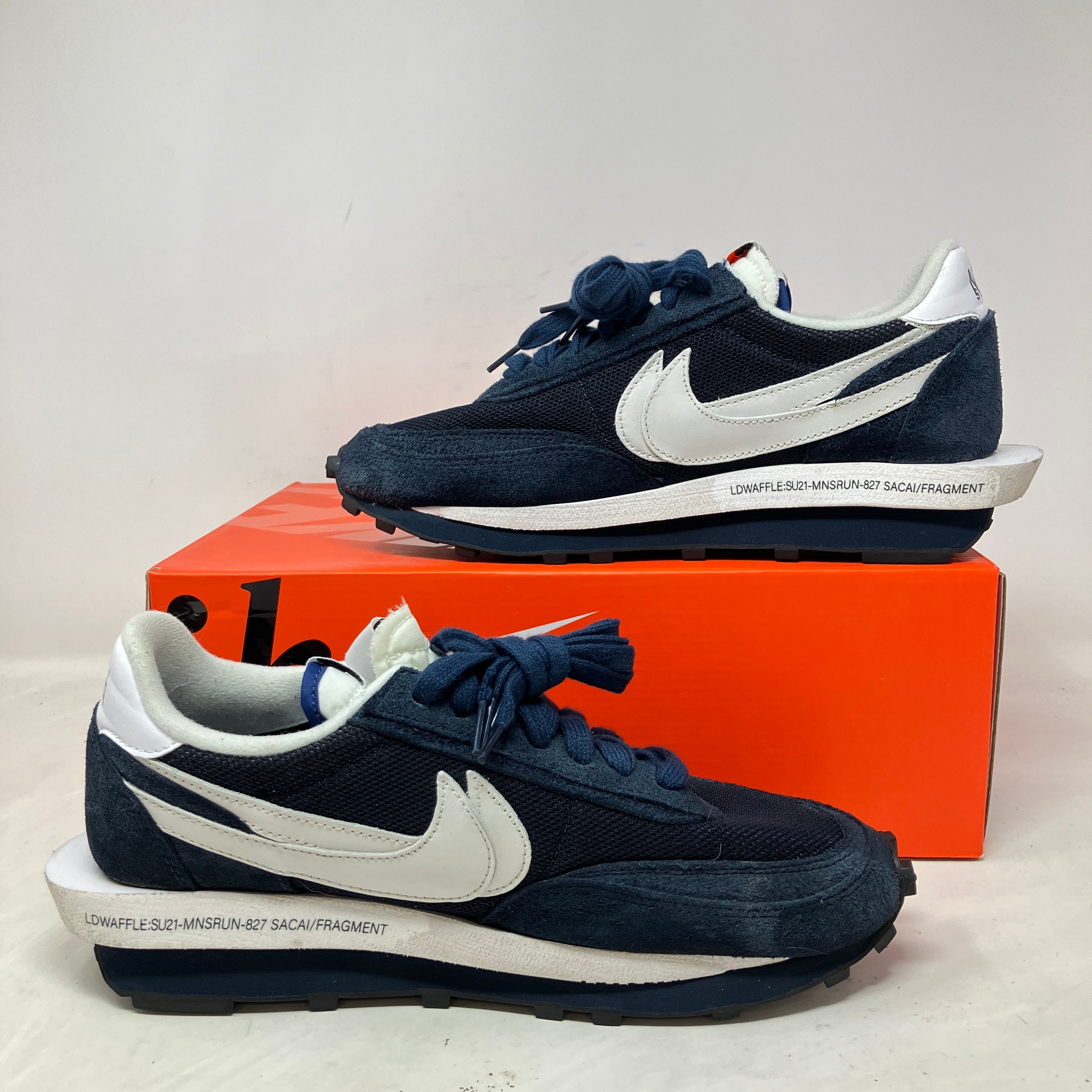 Nike LD Waffle SF sacai Fragment Blue Void