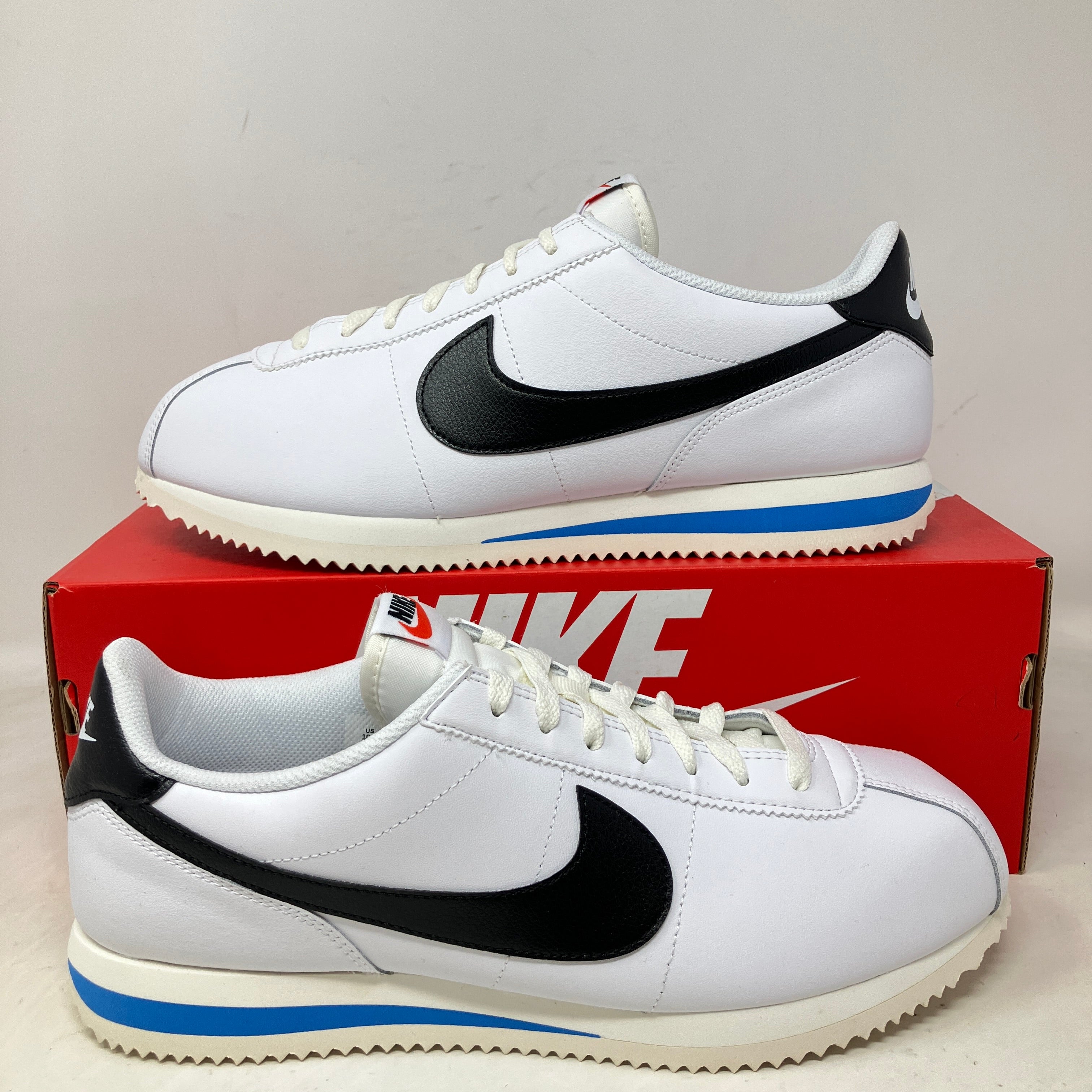 Nike Cortez '23 White Black Light Photo Blue
