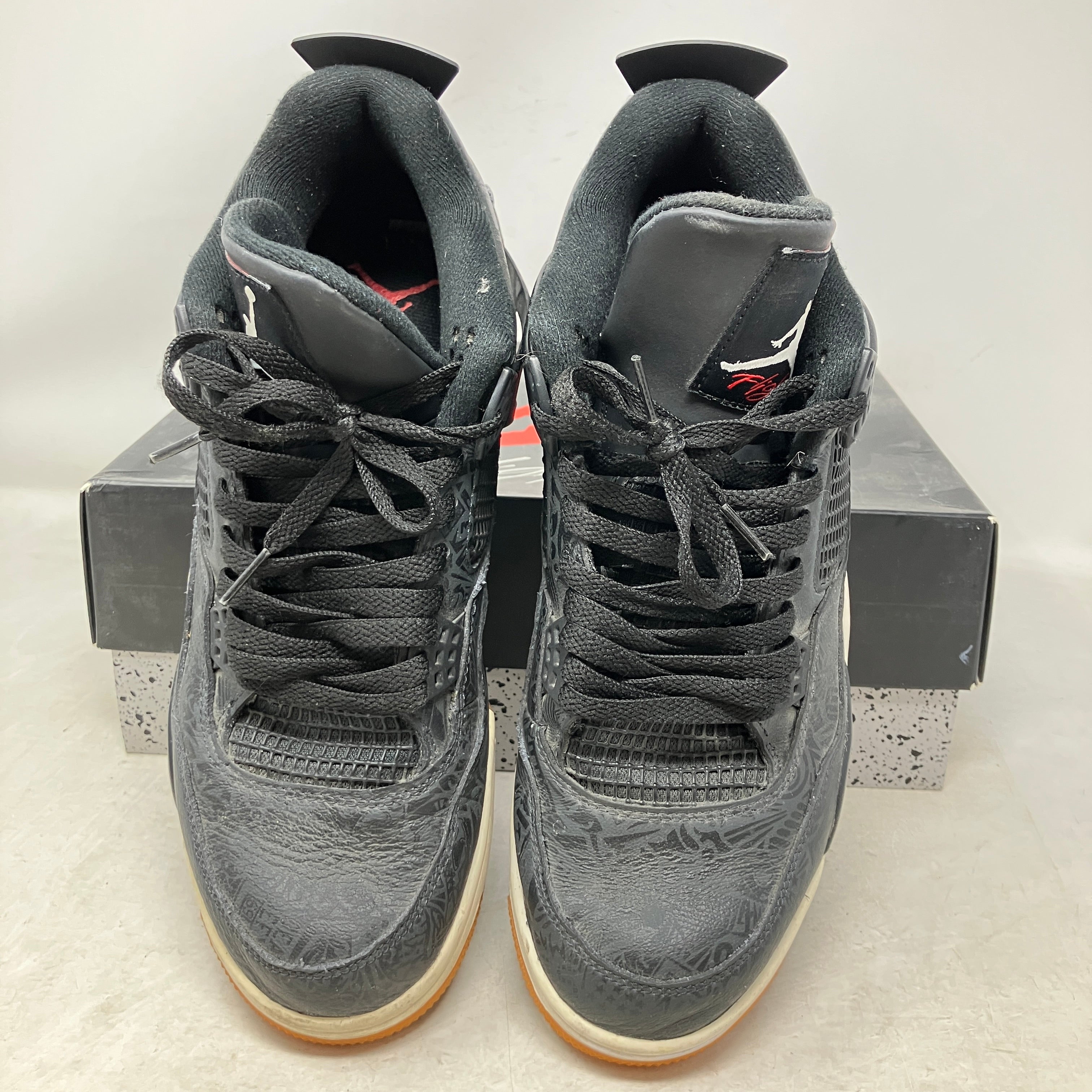 Jordan 4 Retro Laser Black Gum
