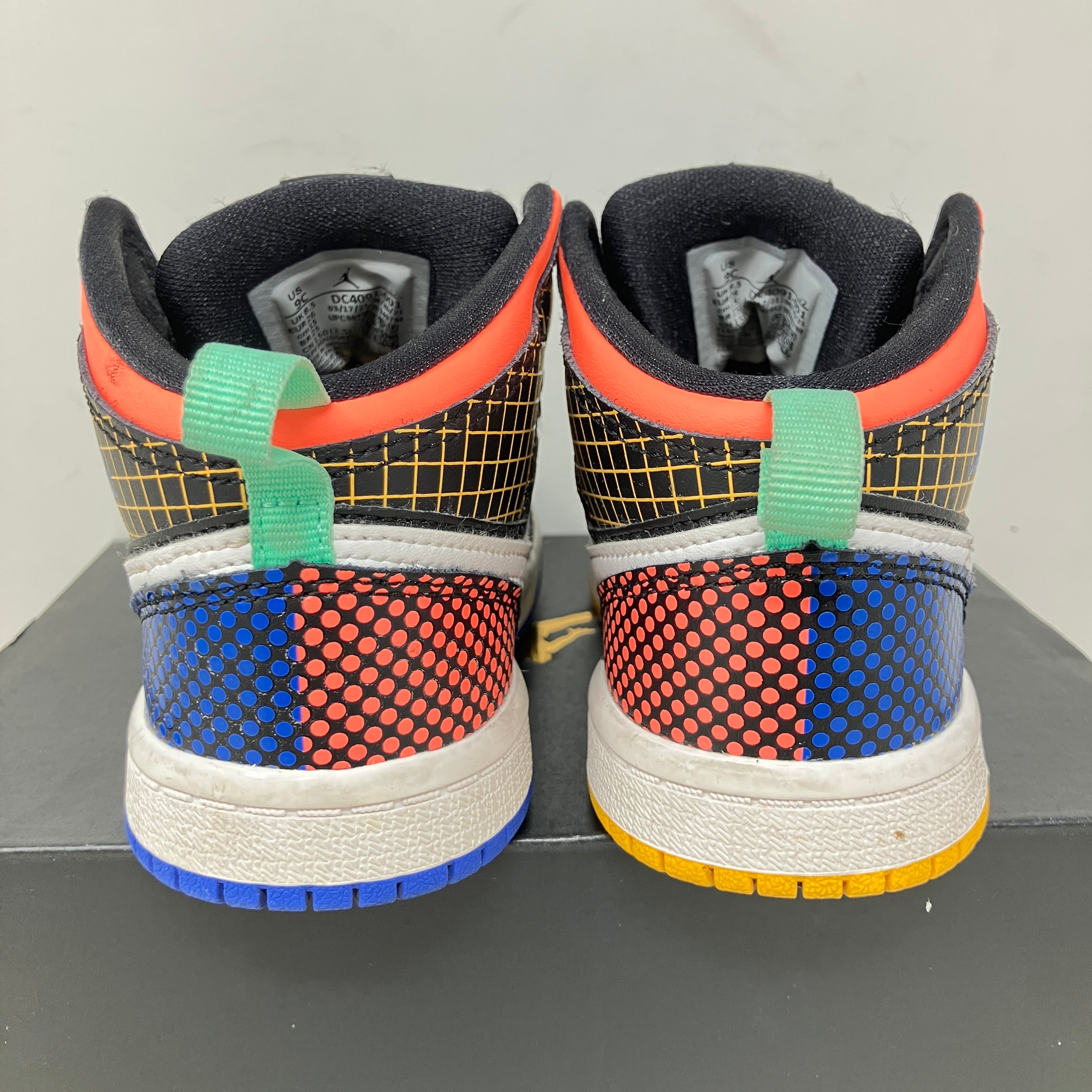 Jordan 1 Mid MMD Multi-Color Grid (TD)