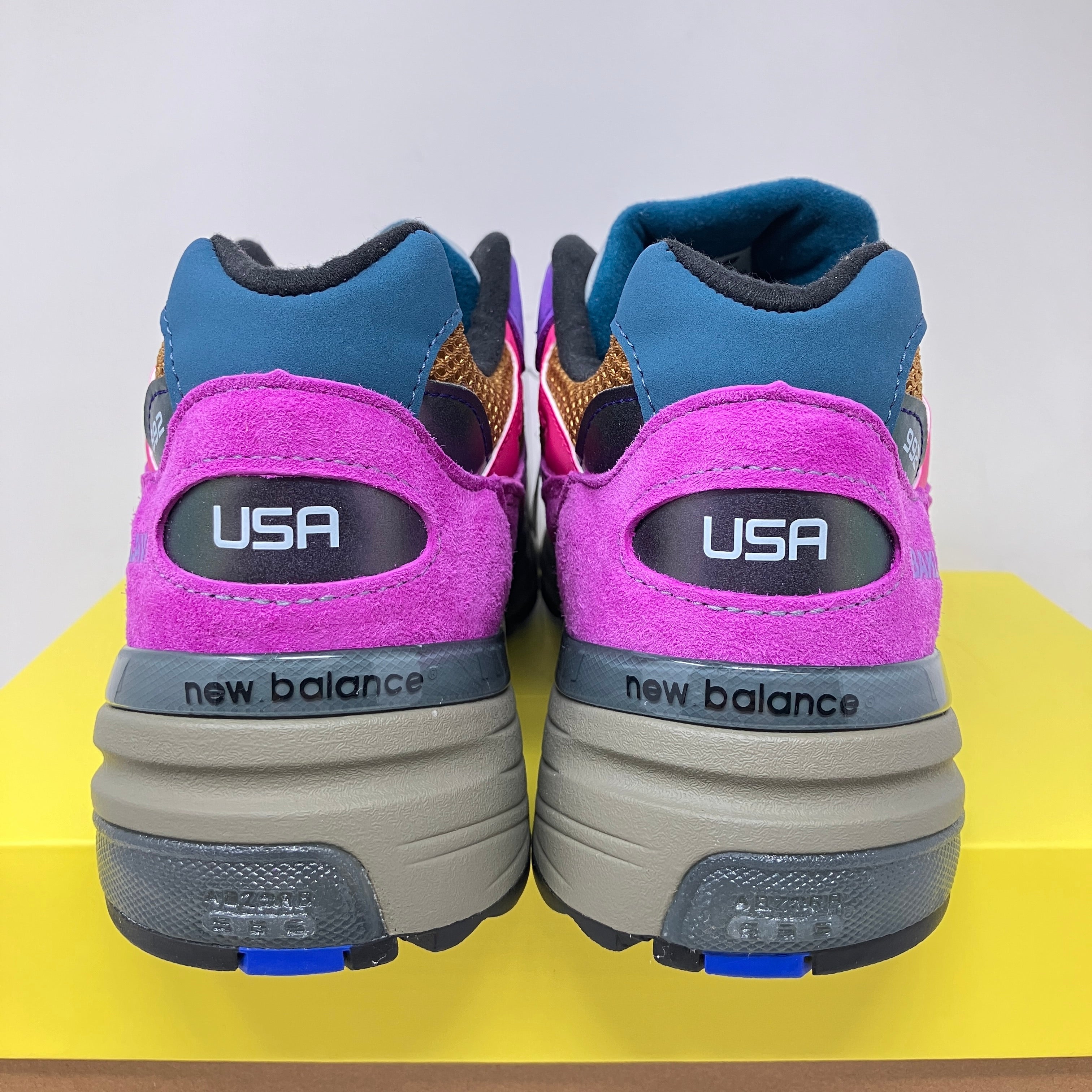 New Balance 992 MiUSA Action Bronson Digitalis Purpurea