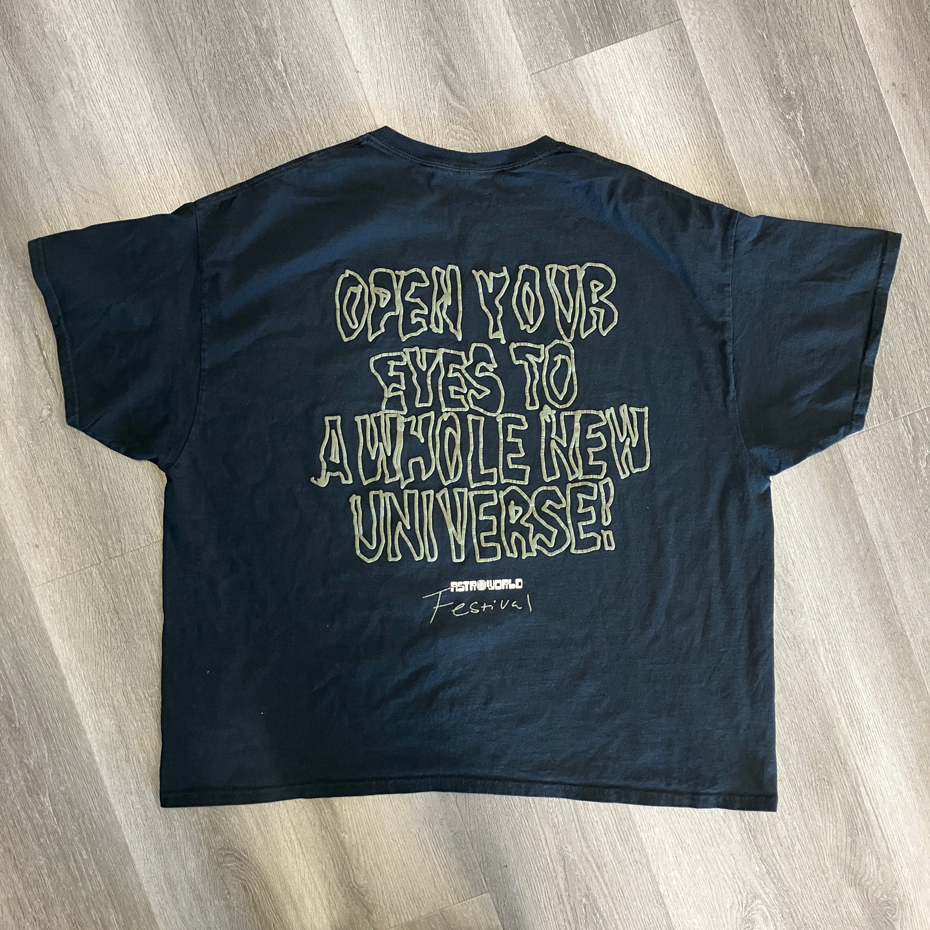 Travis Scott Starry Eyed Tee T-Shirt Black