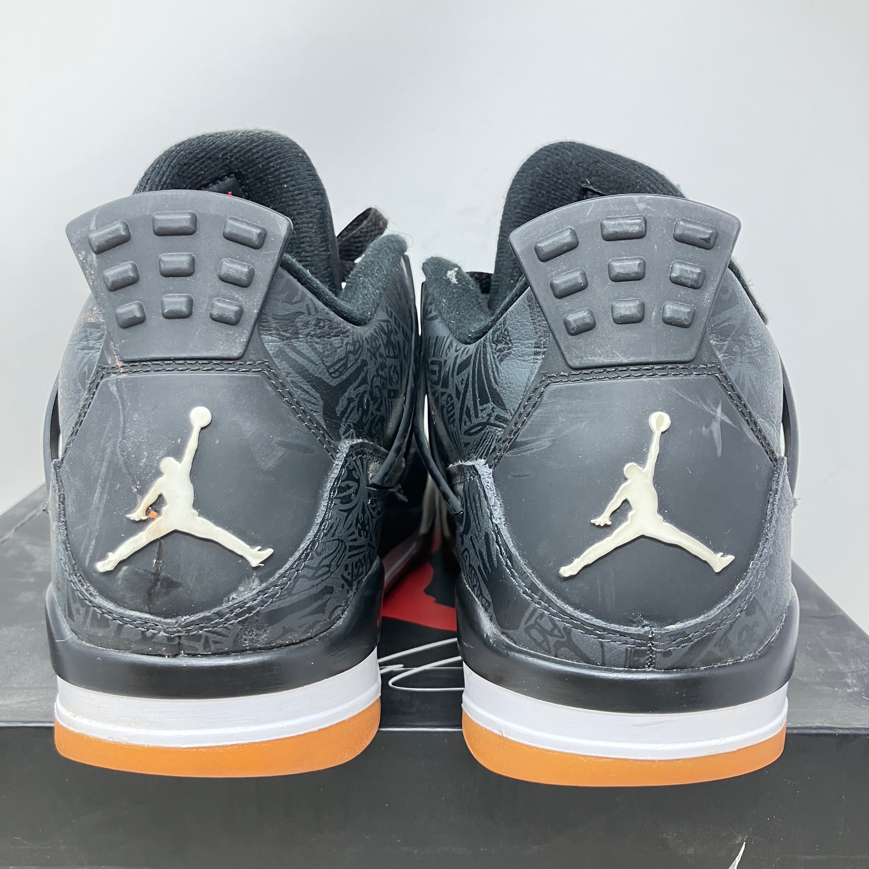 Jordan 4 Retro Laser Black Gum
