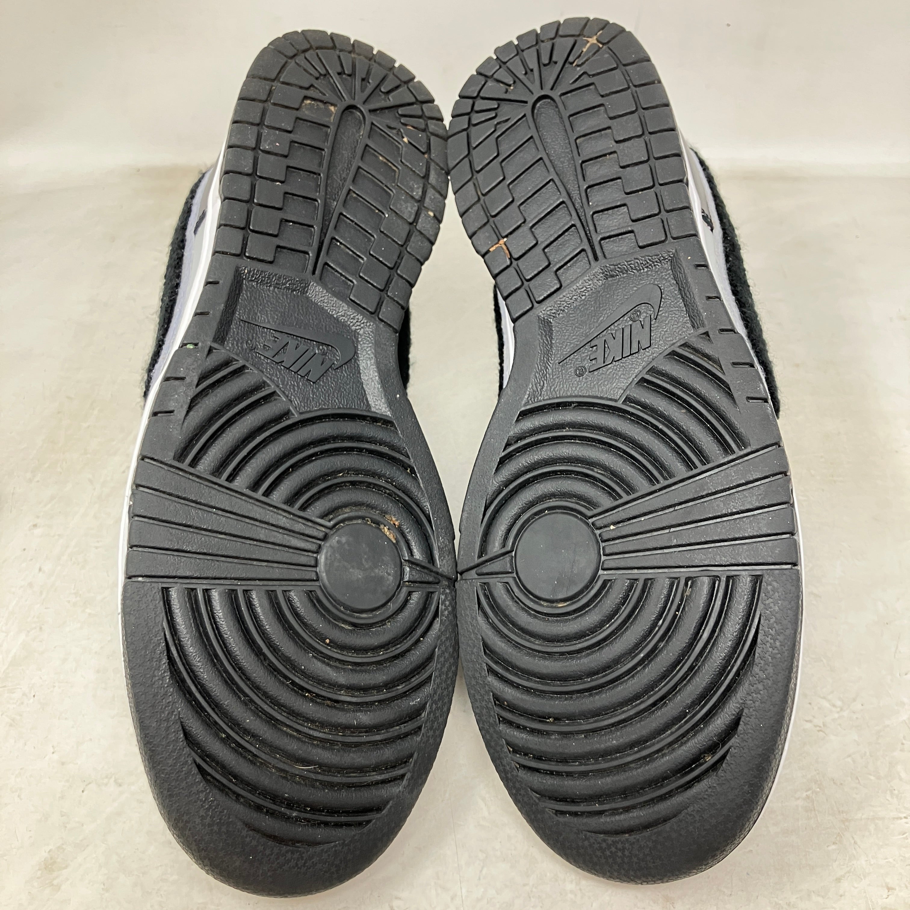 Nike Dunk Low Chenille Swoosh Black Grey