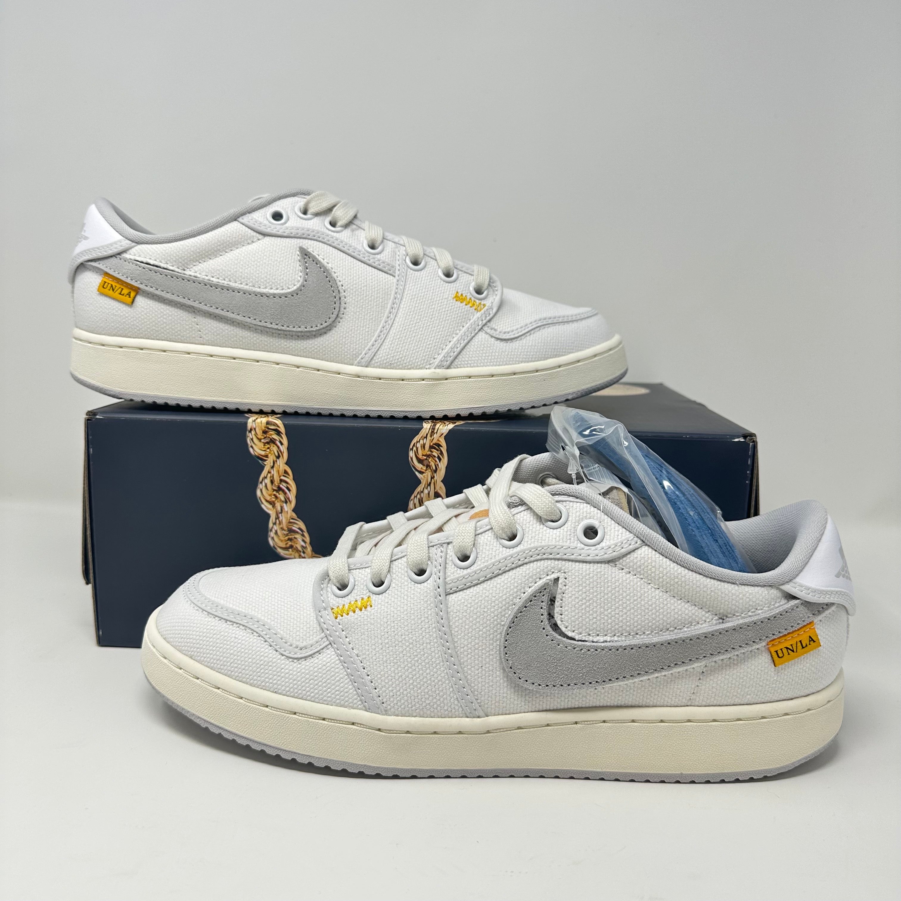 Jordan 1 Retro AJKO Low SP Union White Canvas