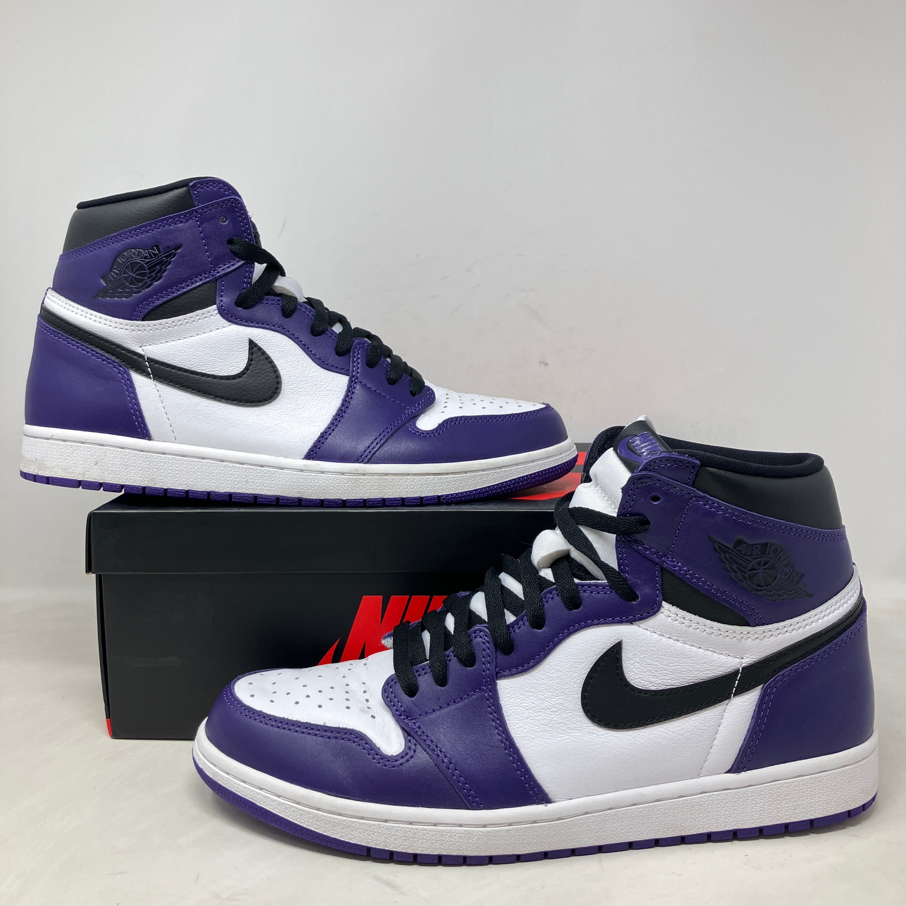 Jordan 1 Retro High Court Purple White